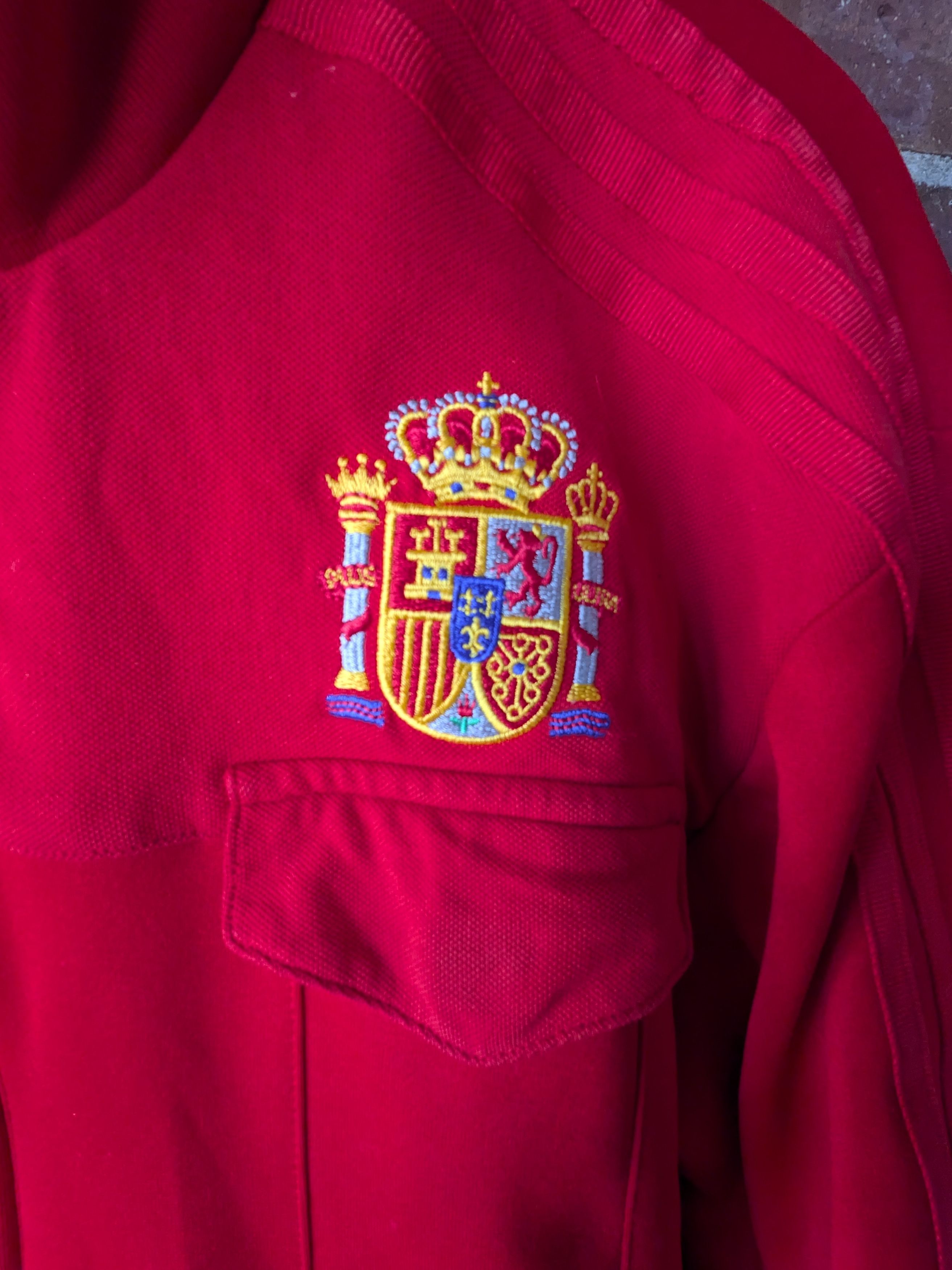 Adidas 2008 Adidas Spain football track jacket Size US L / EU 52-54 / 3 - 2 Thumbnail