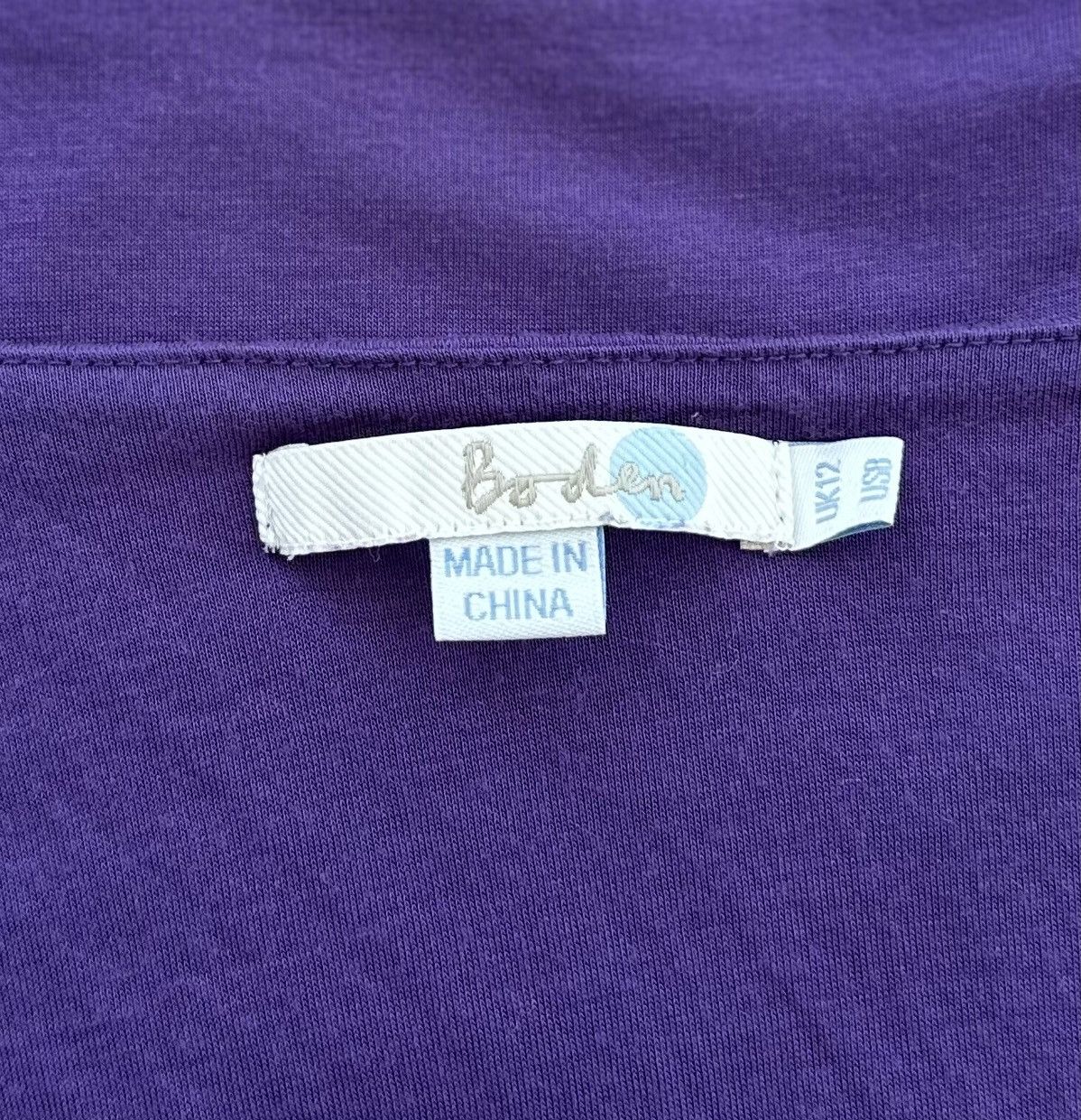 Boden Boden Purple Shirt Top Blouse 100% Lyocell Size US 8 Women's Size M / US 6-8 / IT 42-44 - 5 Thumbnail