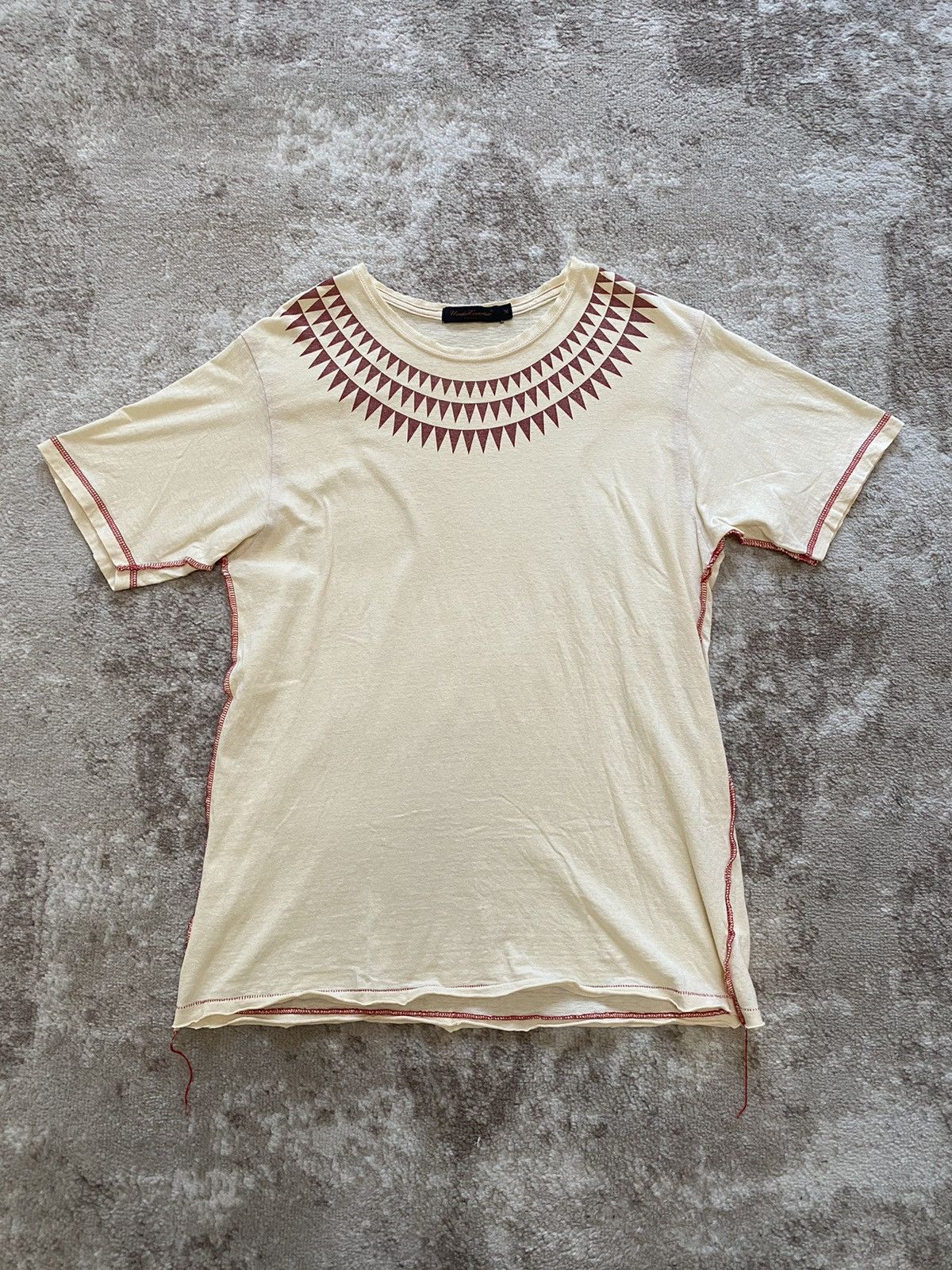 Undercover Undercover ss03 Scab Giz Pattern Tee | Grailed