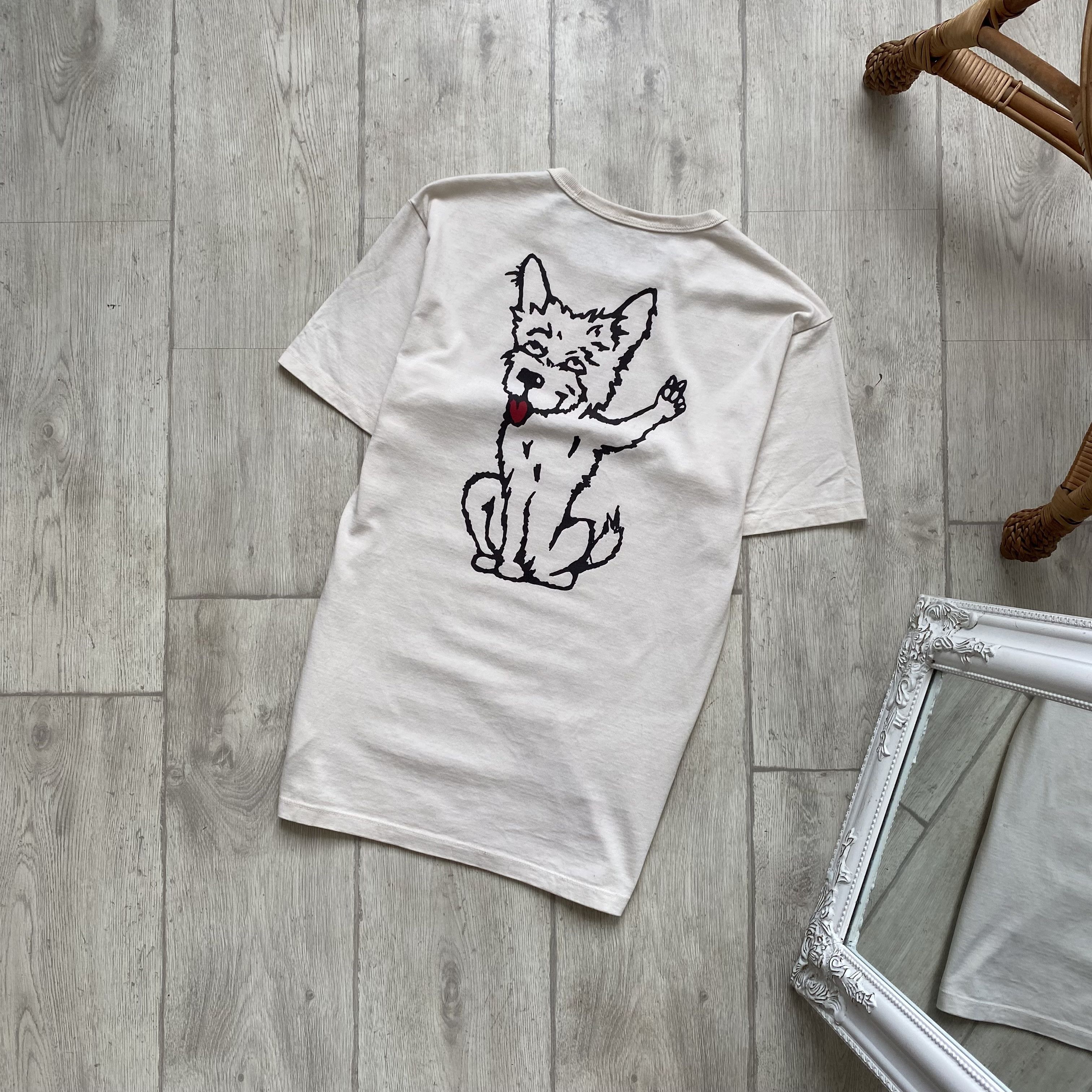 Vans 🛹 Vans Off The Wall Dog printetd tee Size US S / EU 44-46 / 1 - 1 Thumbnail