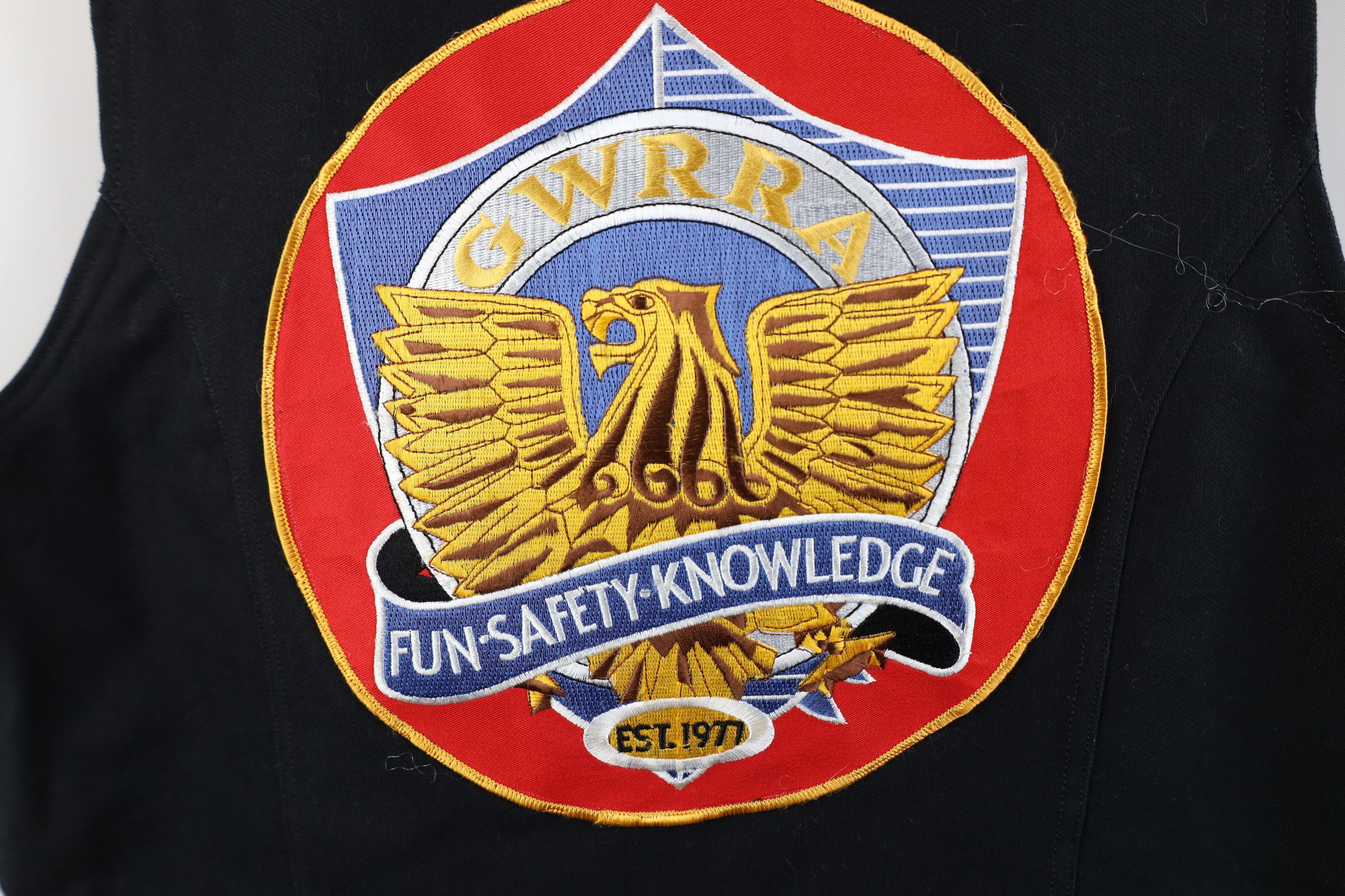 Vintage Vintage Wings GWRRA Button Motorcycle Vest Jacket Black Size US M / EU 48-50 / 2 - 12 Thumbnail