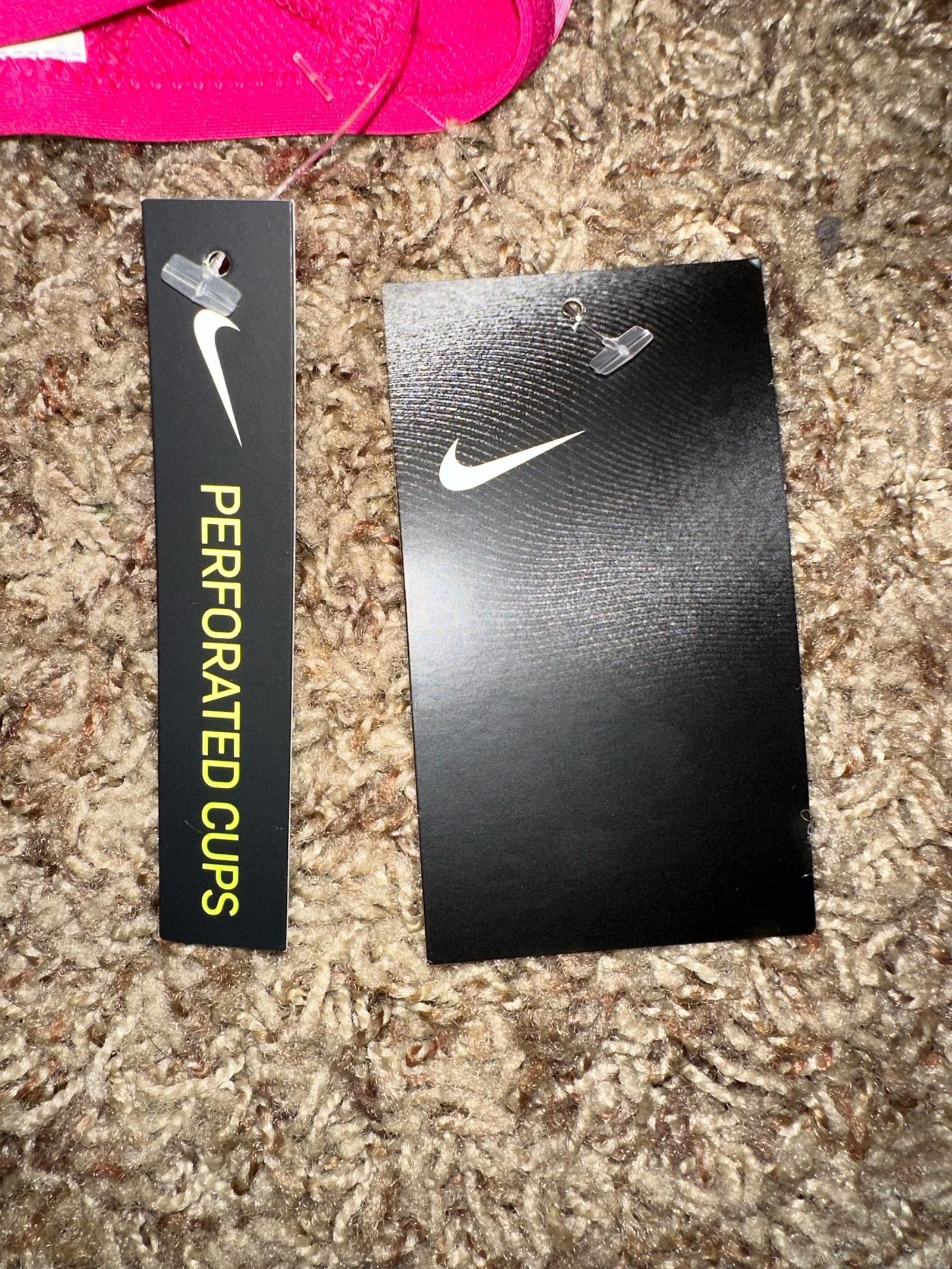 Nike Nike Stretch Crossback Lined Swimsuit Top Fireberry Size ONE SIZE - 10 Thumbnail