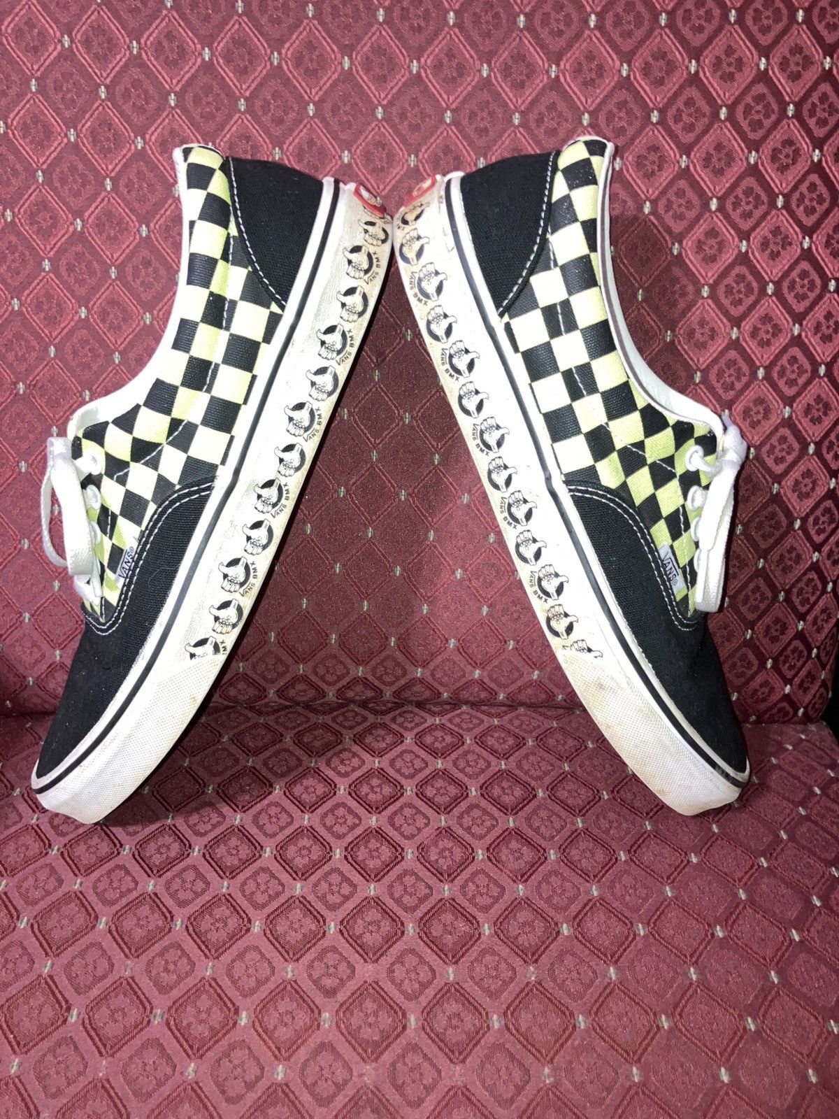Vans VANS X BMX COLLAB CHECKERED LOW TOP Size US 10 / EU 43 - 9 Thumbnail