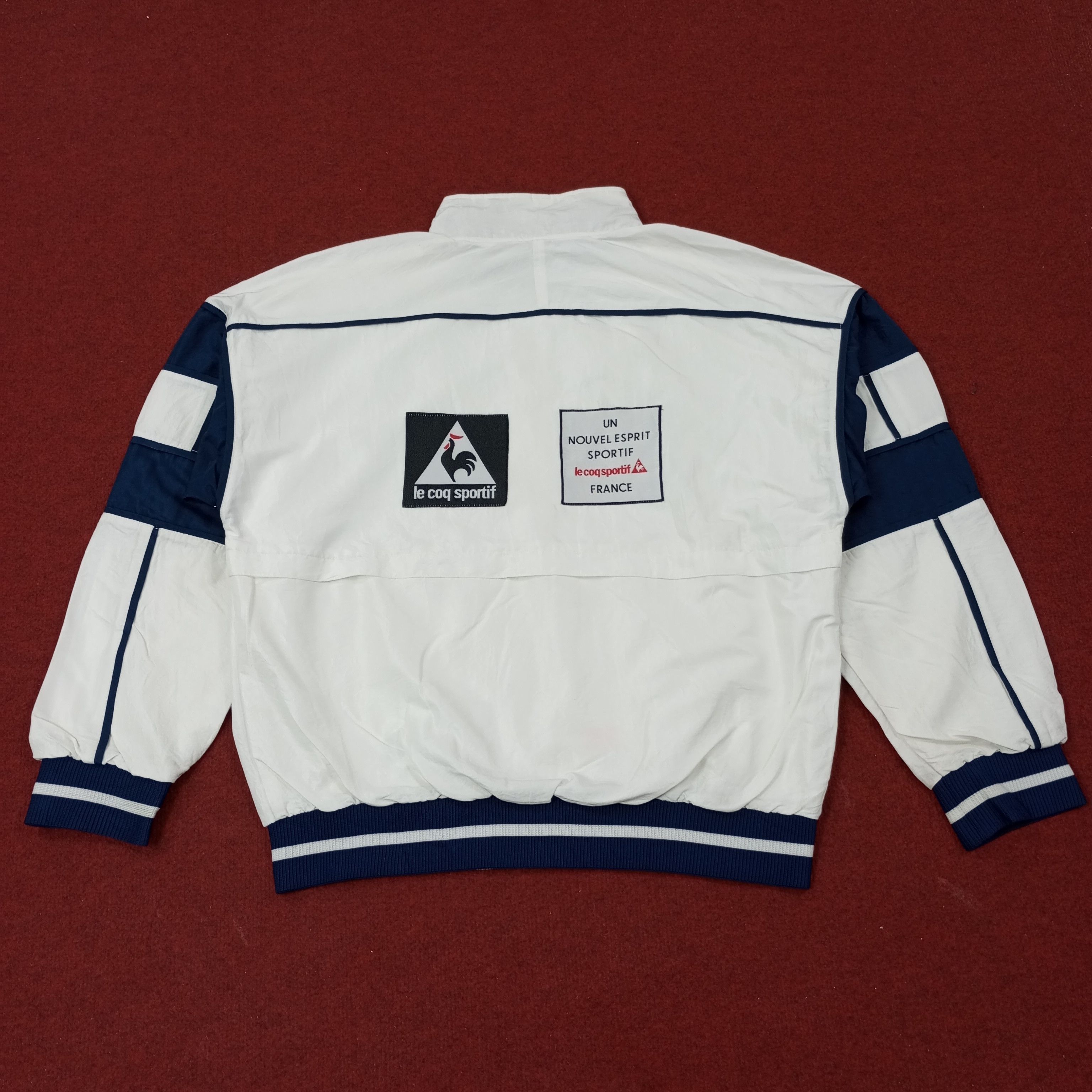 Le Coq Sportif Le Coq Sportif France Sportswear Jacket c243n24 Size US L / EU 52-54 / 3 - 1 Thumbnail