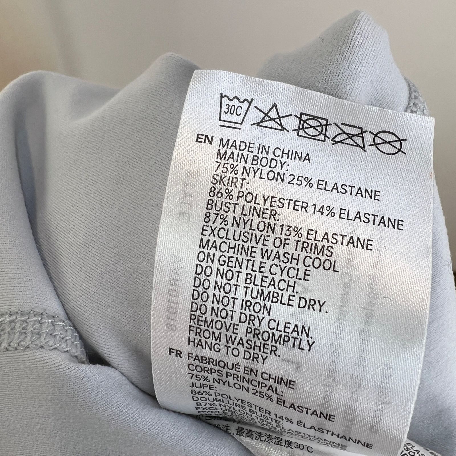 Varley Anthropologie Varley Carina Dress Gray Size L / US 10 / IT 46 - 5 Thumbnail