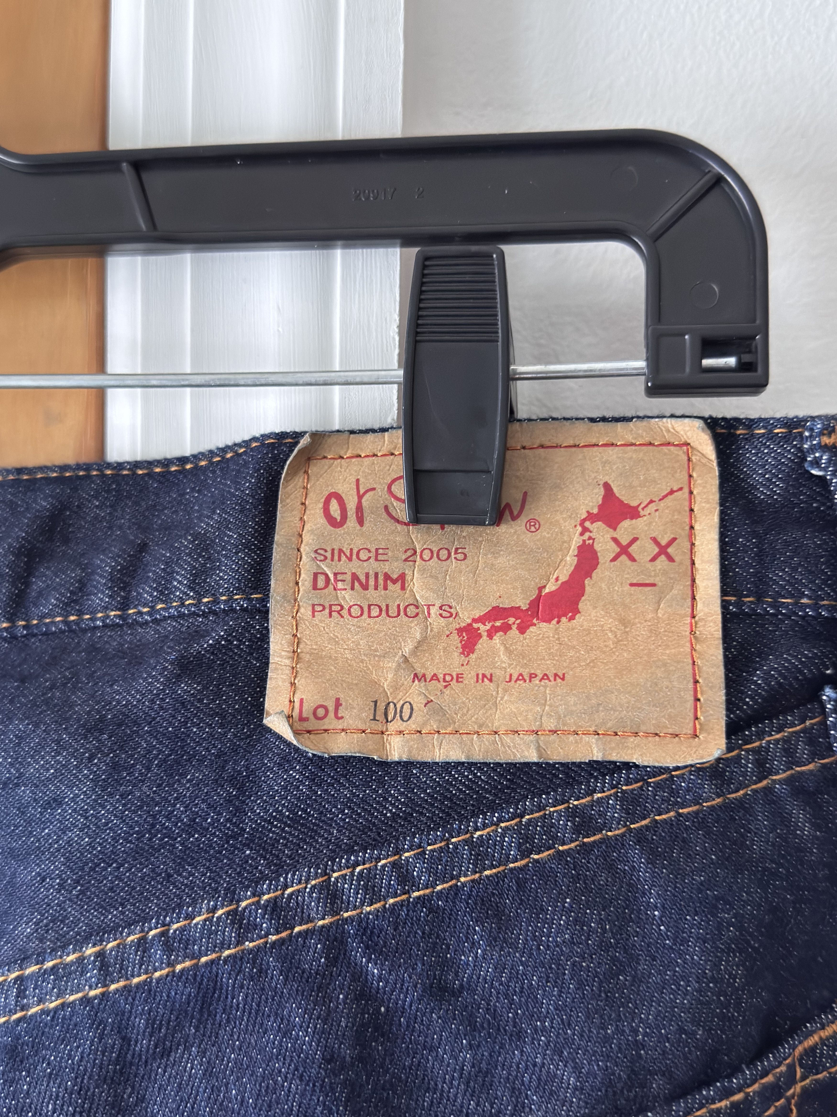 Orslow Super Dad Denim Size US 31 - 4 Thumbnail