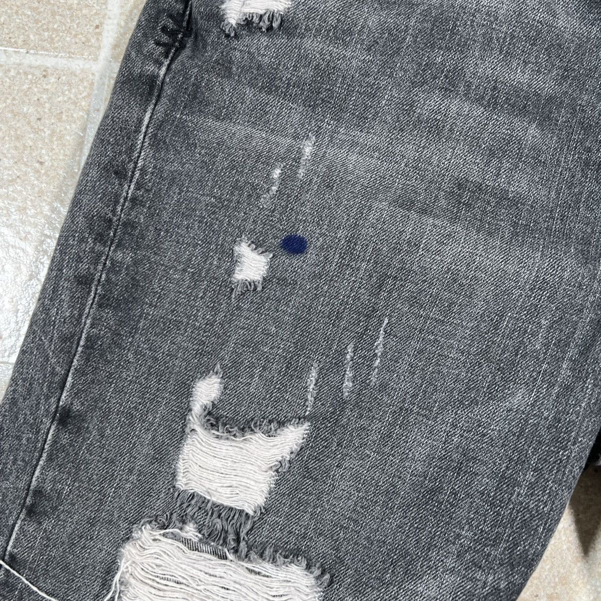 Ksubi Ksubi Chitch Boneyard Distressed Denim Jean Shorts 32 Size US 32 / EU 48 - 2 Thumbnail