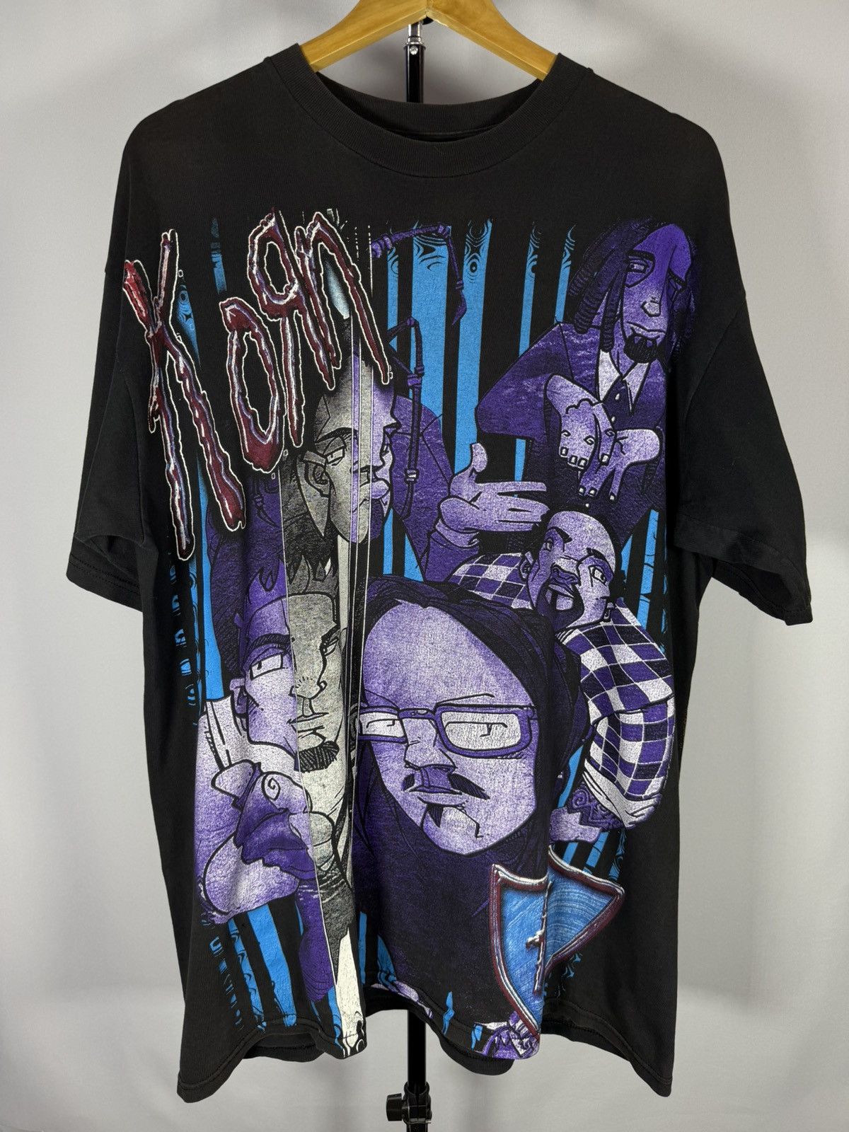 Band Tees × Mexicana × Vintage KORN MEXICAN VERSION 1990 VINTAGE SHIRT Size US XL / EU 56 / 4 - 1 Thumbnail