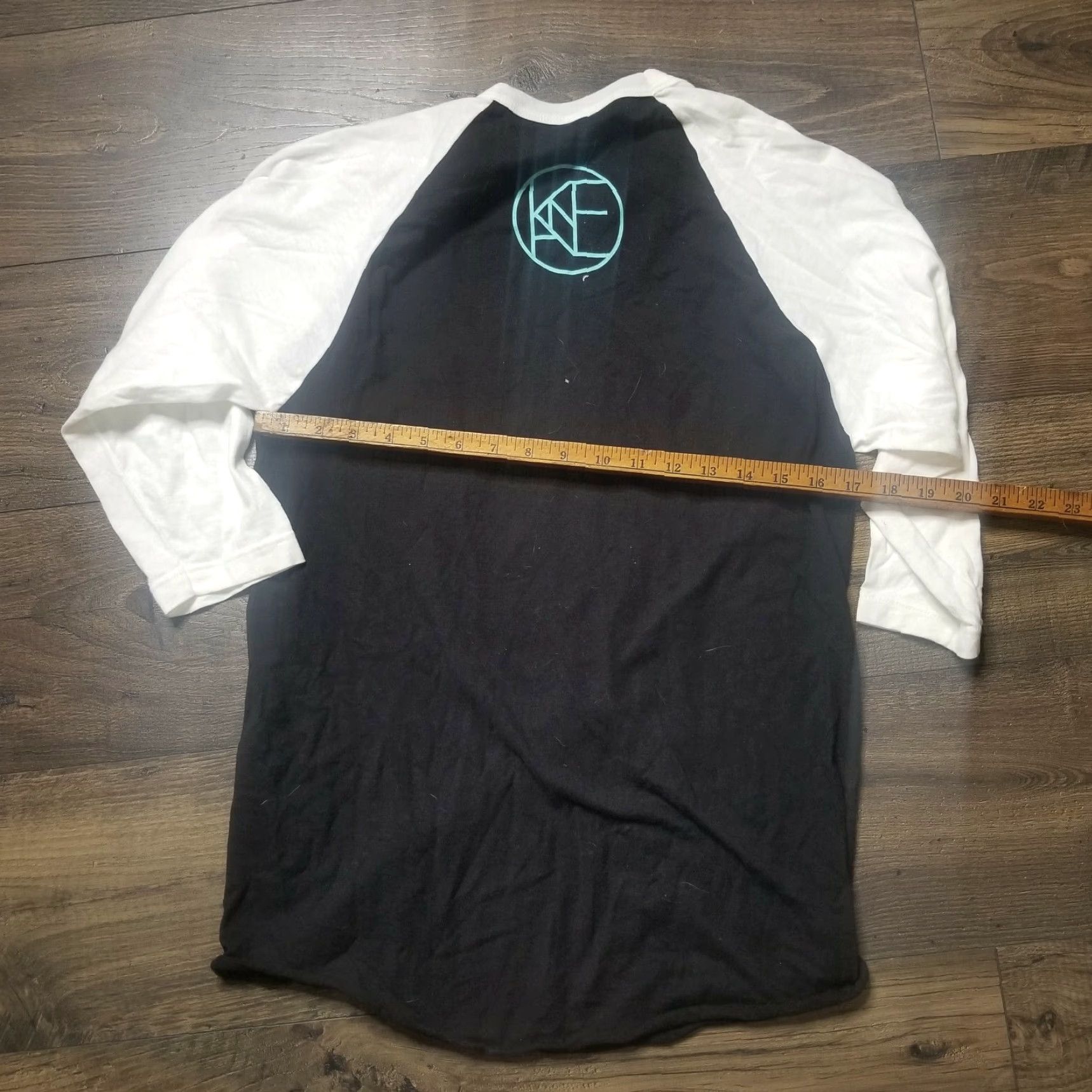 Vintage Kane Brown Debut Album 3/4 Sleeve Baseball Shirt Size S Black Crew Neck Mens T-Shirt Country Concert Logo Music USA Size US S / EU 44-46 / 1 - 2 Thumbnail