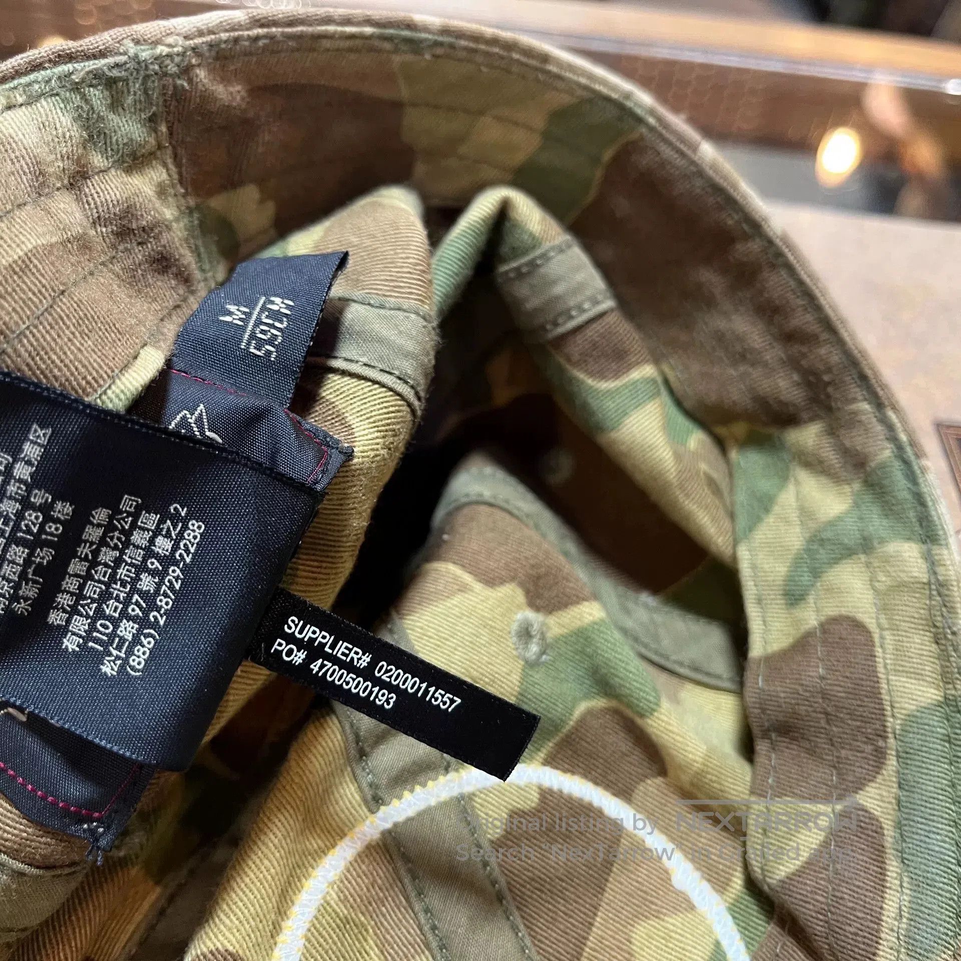 RRL Ralph Lauren camo embroidered cap by double rl. Size ONE SIZE - 7 Thumbnail