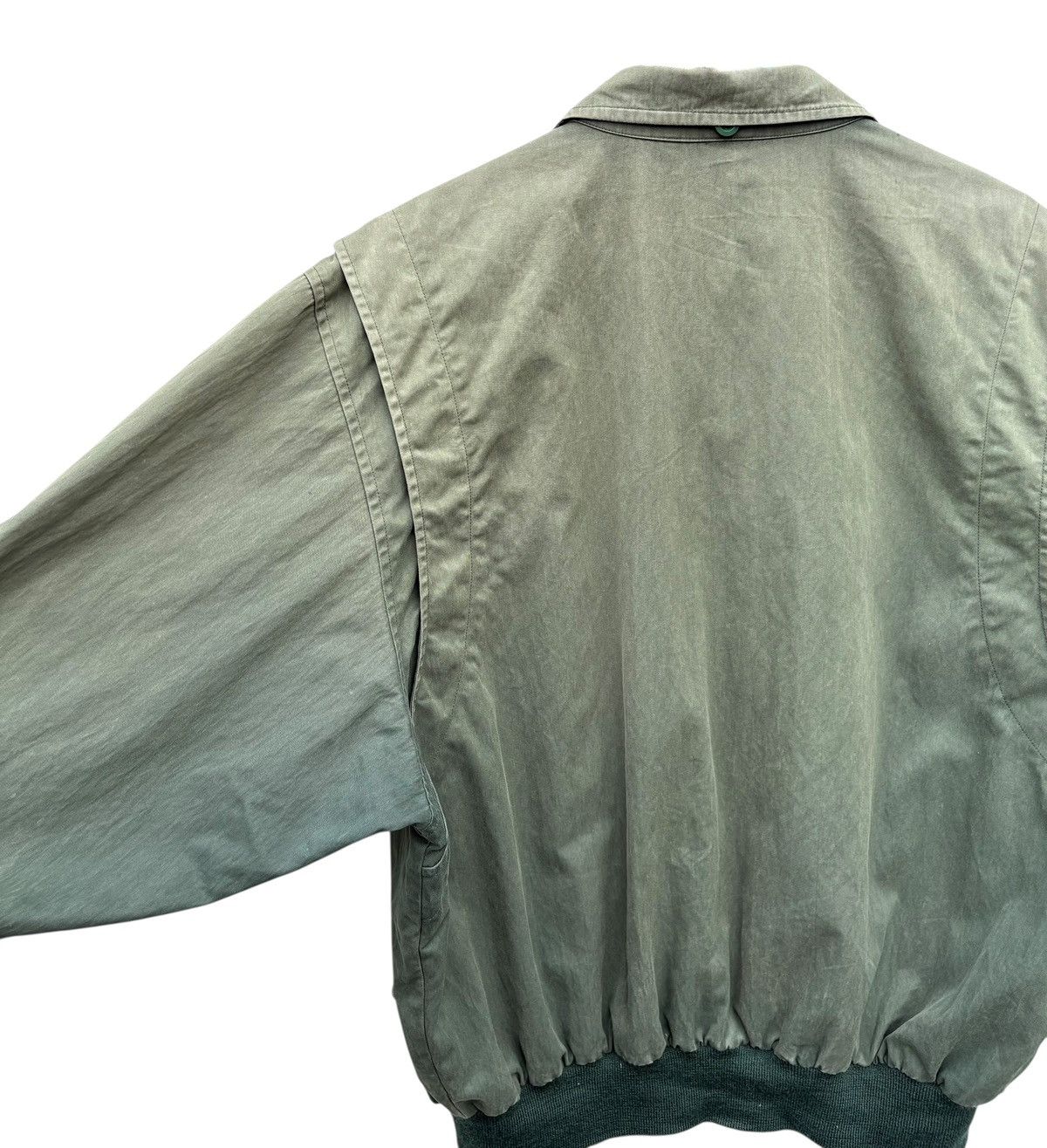 Burberry Vintage Burberry’s Thrashed Sun Faded Harrington Jacket Size US L / EU 52-54 / 3 - 16 Thumbnail
