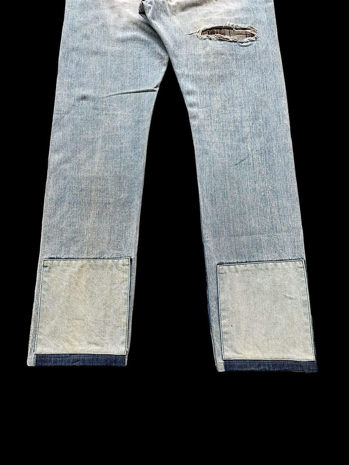 Japanese Brand 00's Rinn Fooun Purple by Takeshi Wakabashi rework jeans Size US 35 - 7 Thumbnail