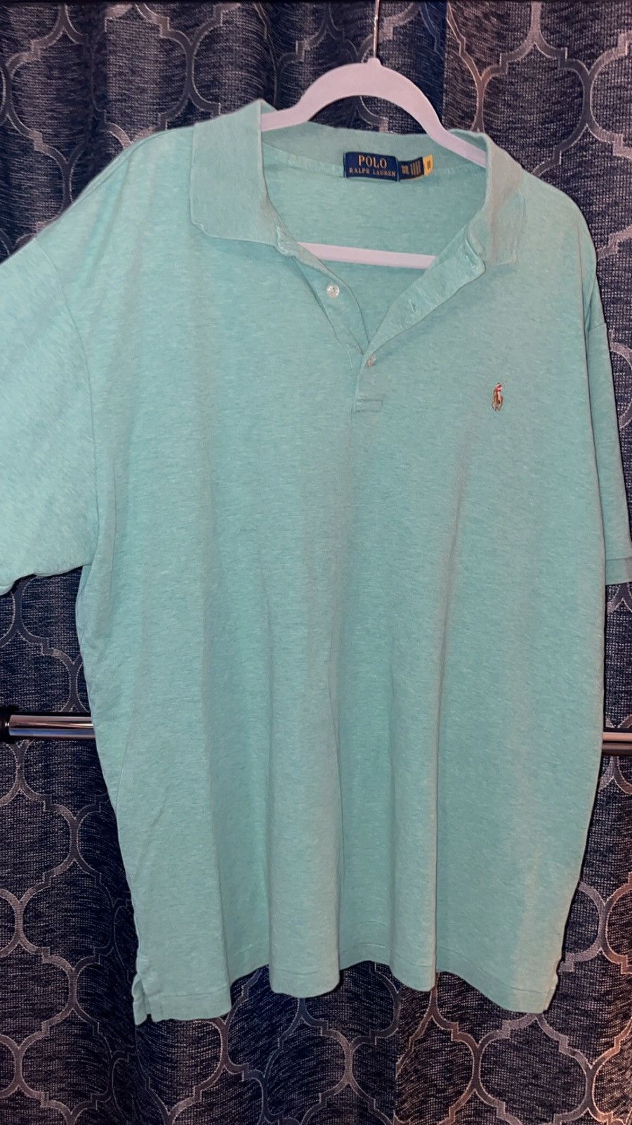 Polo Ralph Lauren POLO Ralph Lauren Classic Polo Shirt - Light Green Size US XL / EU 56 / 4 - 3 Thumbnail