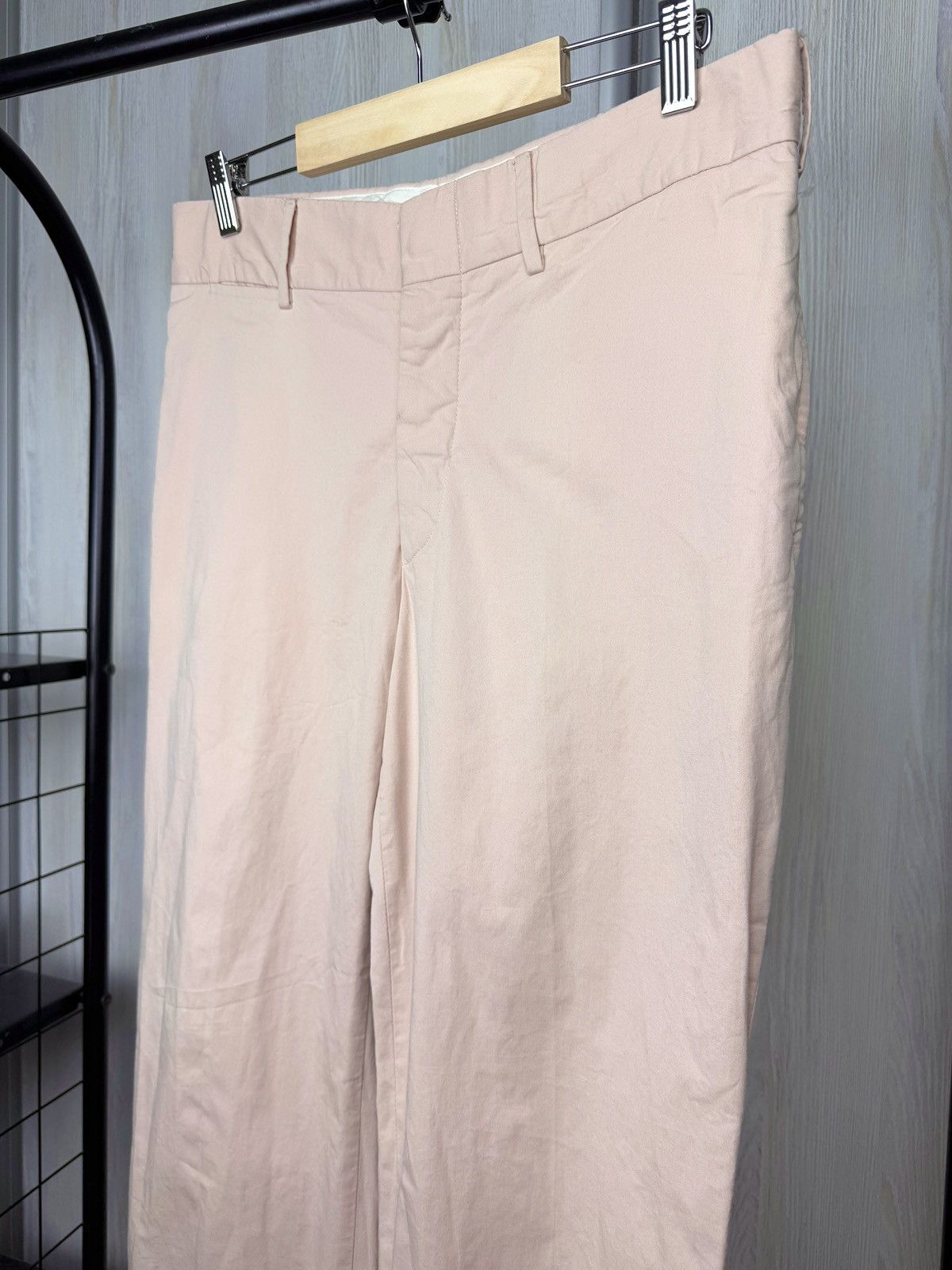 Gucci Gucci vintage pink wide bootcut classic chino pants Size US 34 / EU 50 - 4 Thumbnail