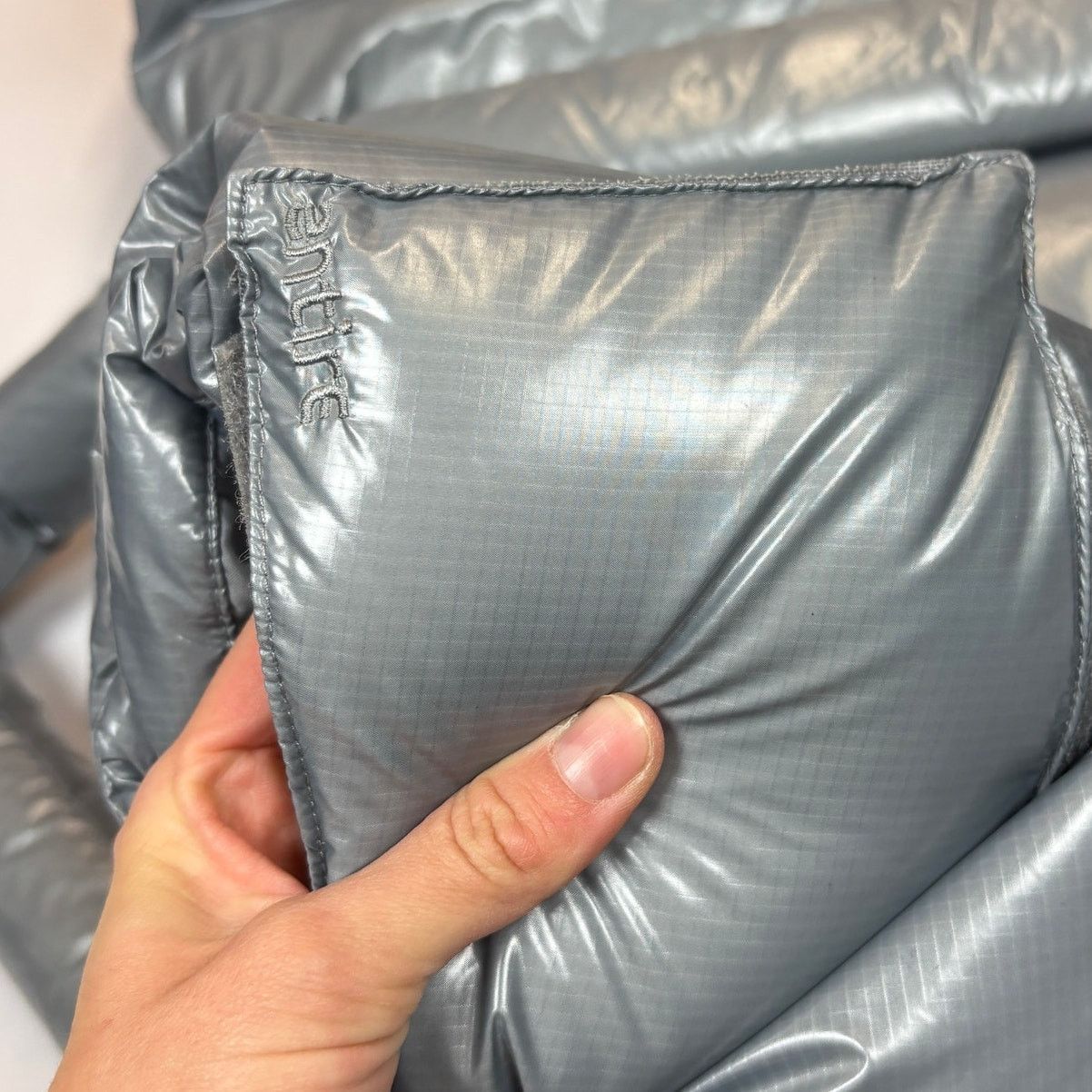Entire Studios Entire Studios Blue RBI Down Coat Women's M Metallic Puffer Size M / US 6-8 / IT 42-44 - 13 Thumbnail