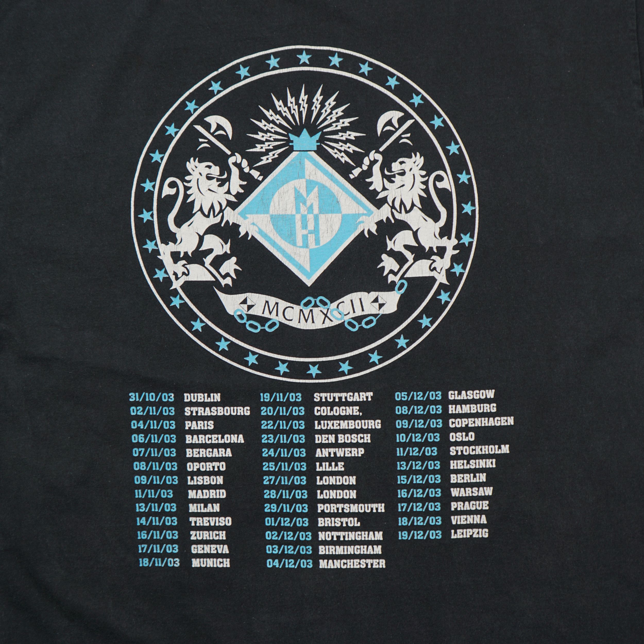 Band Tees × Vintage Vintage 2003 Machine Head Tour T-Shirt Size US XL / EU 56 / 4 - 6 Thumbnail