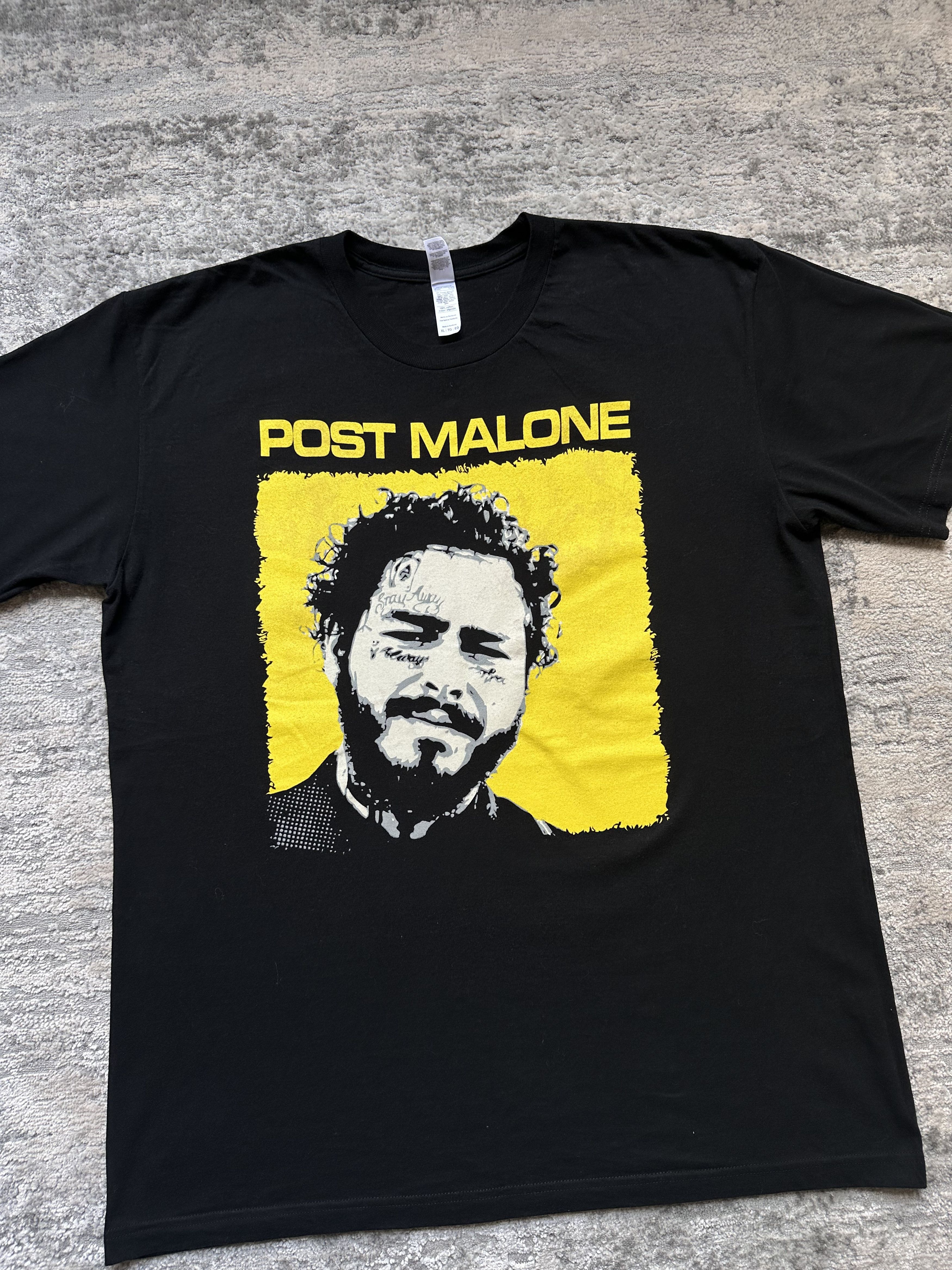 Band Tees Post Malone t shirt Size US XL / EU 56 / 4 - 2 Thumbnail