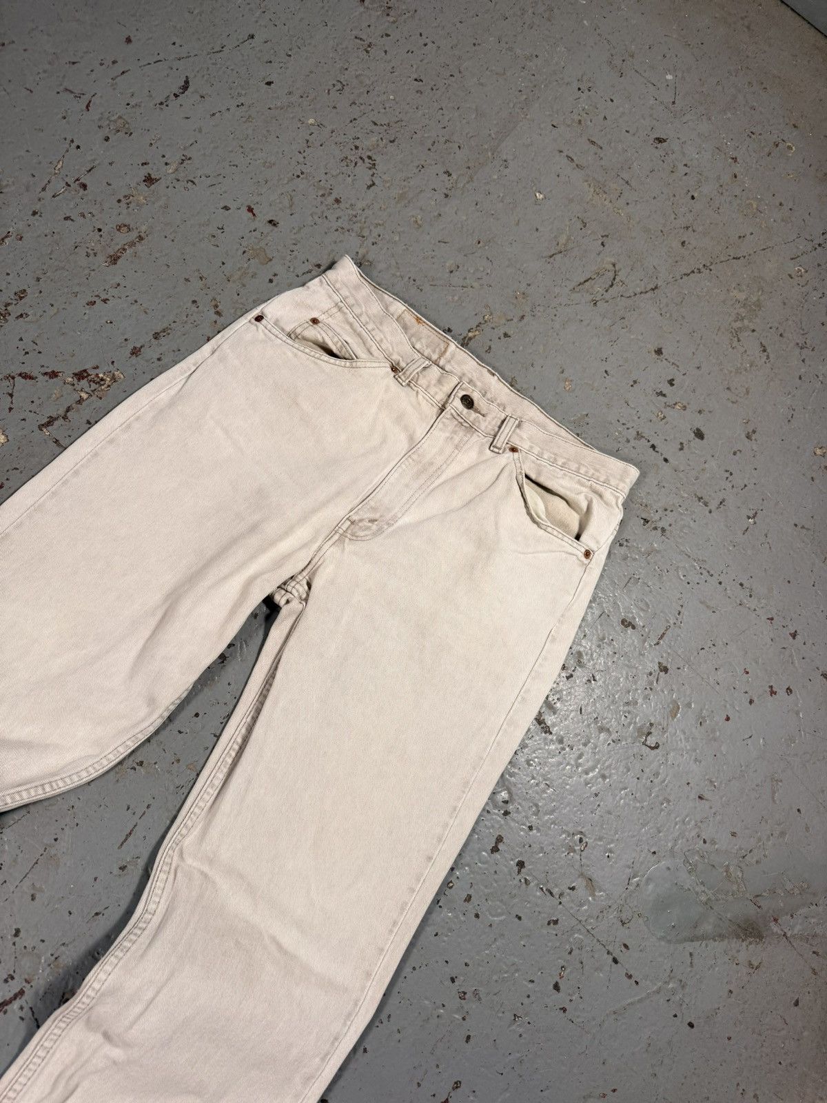 Levi's Vintage 1970 Orange Tag Levis Denim Jeans Size US 32 / EU 48 - 8 Thumbnail