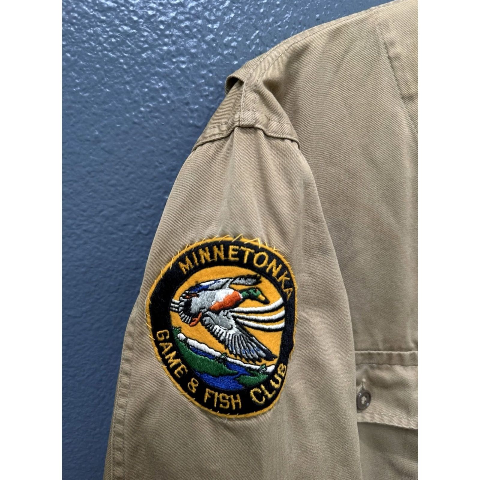 Vintage VINTAGE 50’s 10X Mens Cotton Hunting Jacket Large USA Made Jacket Mens L Brown Hunting 44 USA Size US L / EU 52-54 / 3 - 4 Thumbnail