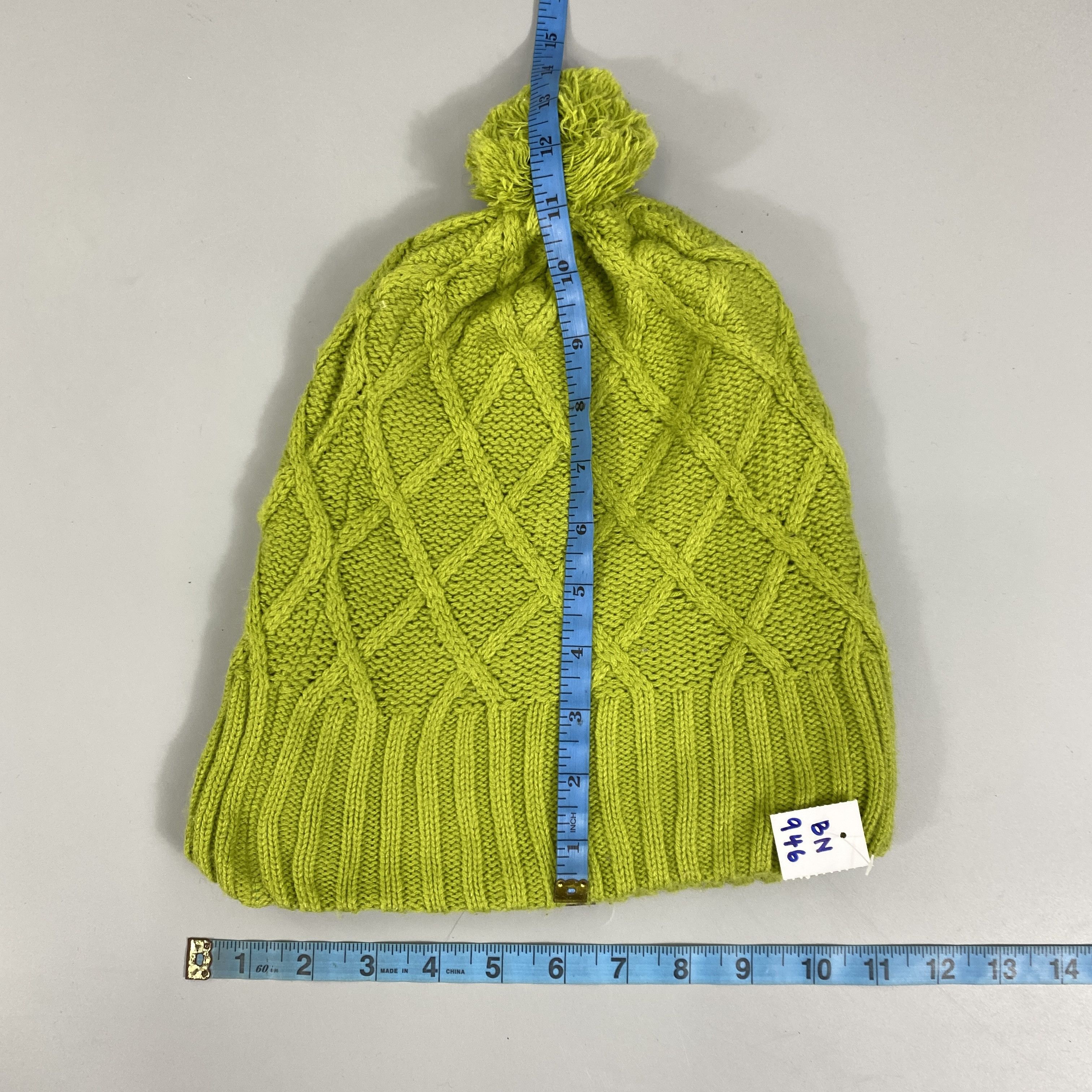Japanese Brand Estivo Knit Snow Cap With Pom Pom -BN946 Size ONE SIZE - 5 Thumbnail