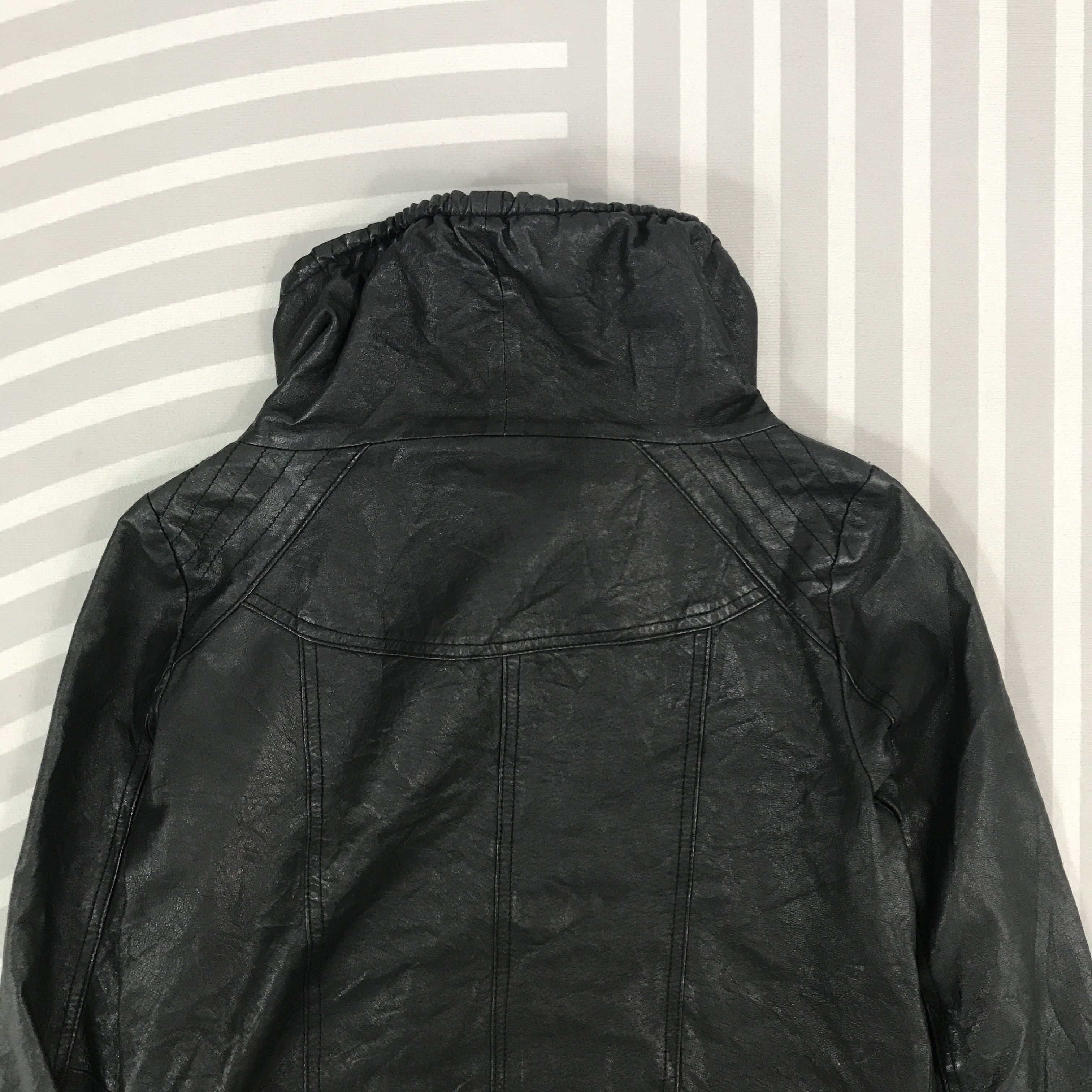 Japanese Brand × Vintage Japan design Paper chest Leather jacket ifsixwasnine style Size US S / EU 44-46 / 1 - 4 Thumbnail