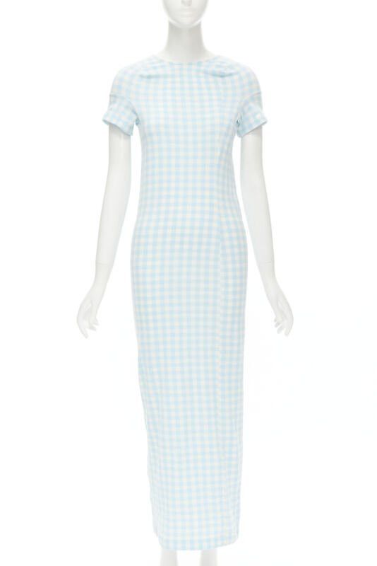 Comme des Garcons rare COMME DES GARCONS Robe De Chambre Vintage 1997 Lumps Bumps light blue dress Size ONE SIZE - 1 Thumbnail