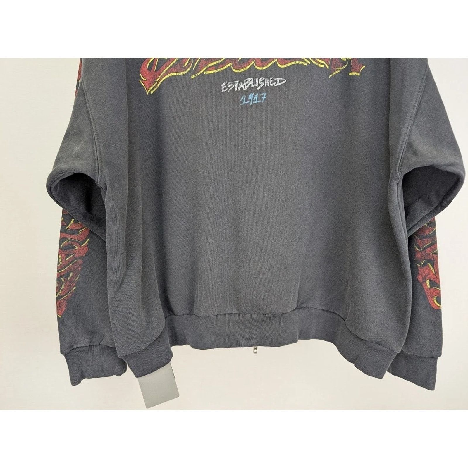 Balenciaga o1rshd1 Offshore Hoodie in Black Size US S / EU 44-46 / 1 - 12 Thumbnail