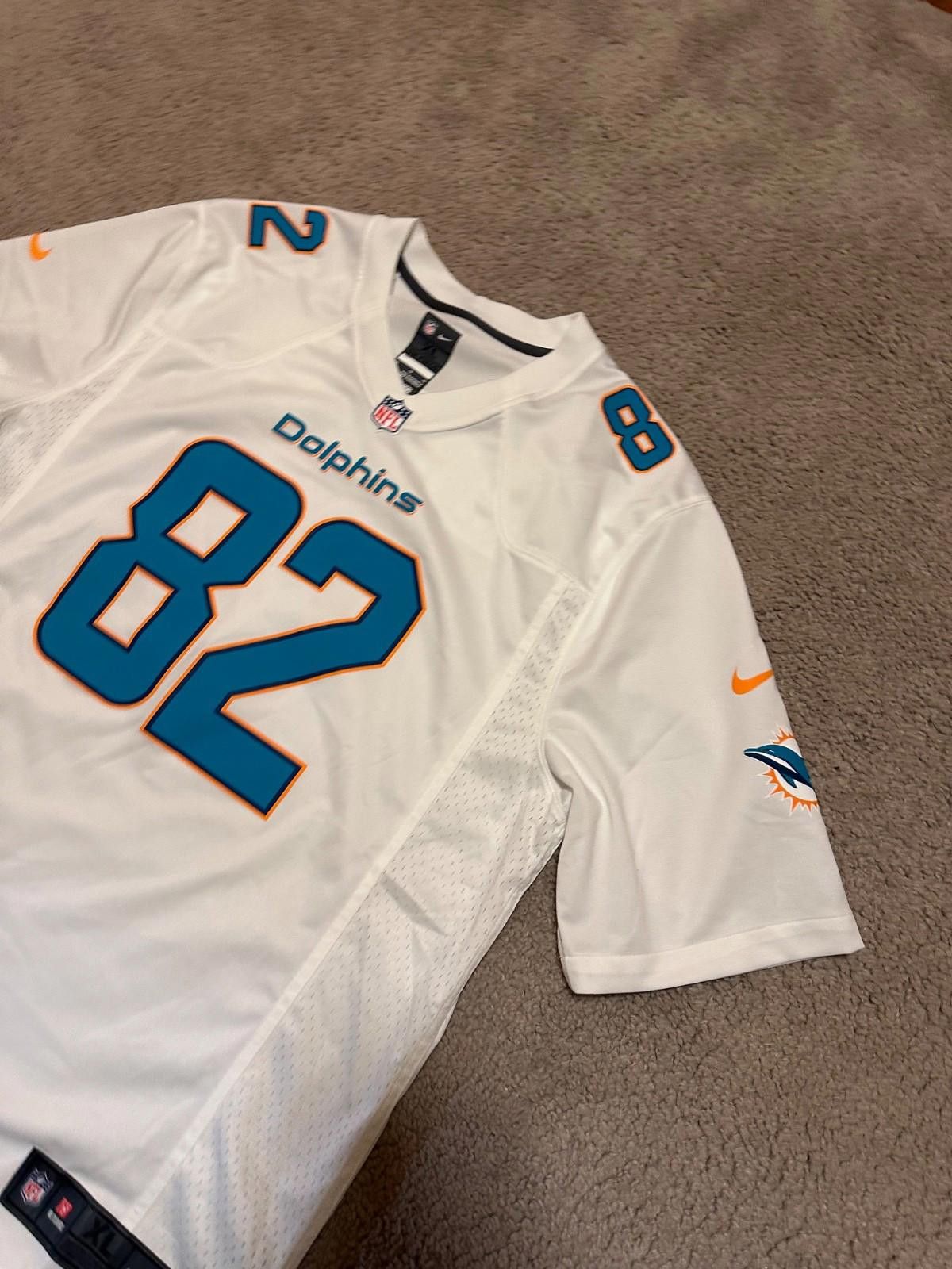 Nike Miami Dolphins NFL Football Mens Nike Jersey #82 Hartline XL Size US XL / EU 56 / 4 - 4 Thumbnail