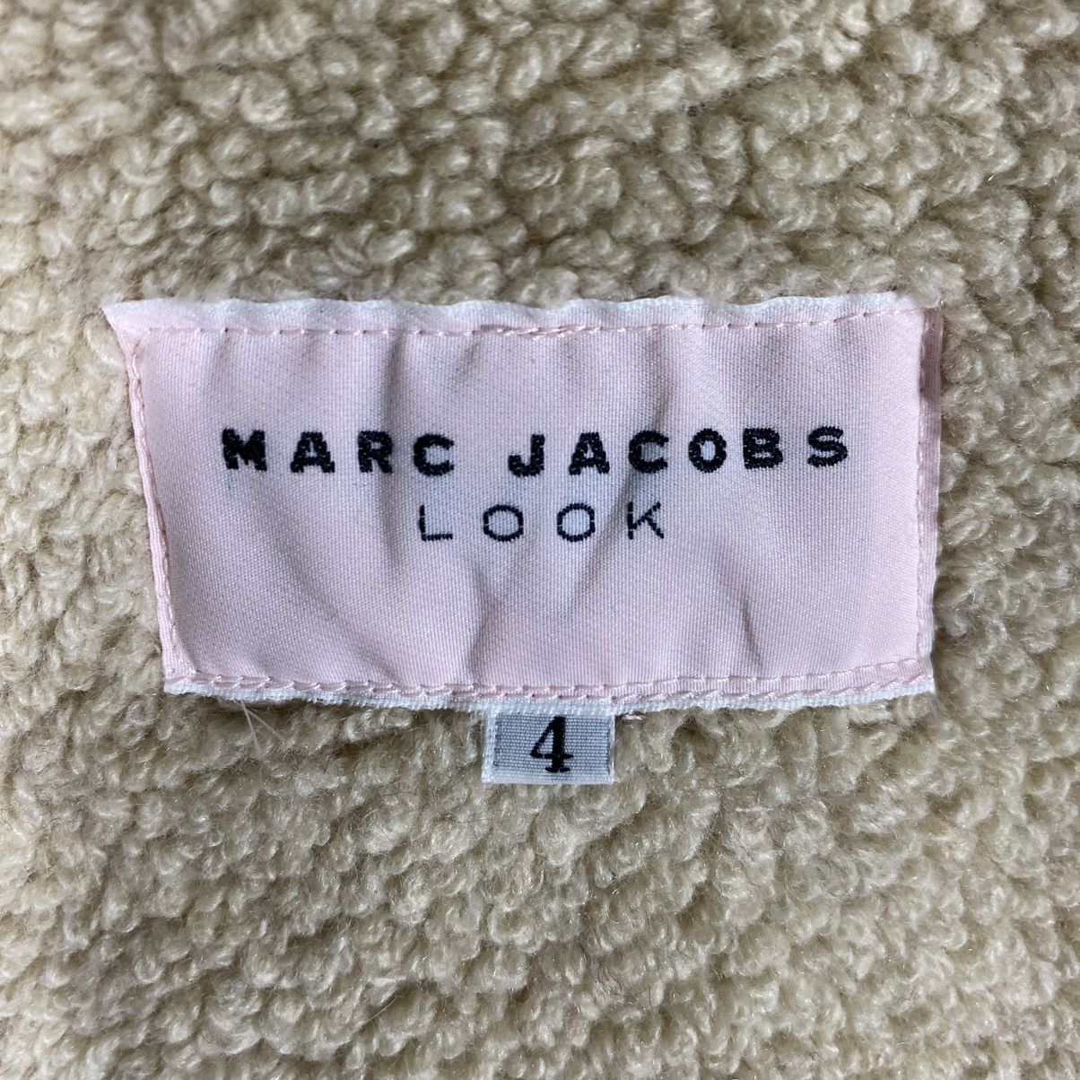Marc Jacobs × Vintage Vintage Marc Jacobs Look Sherpa Zipper Jacket Size 4 Size XS / US 0-2 / IT 36-38 - 7 Thumbnail
