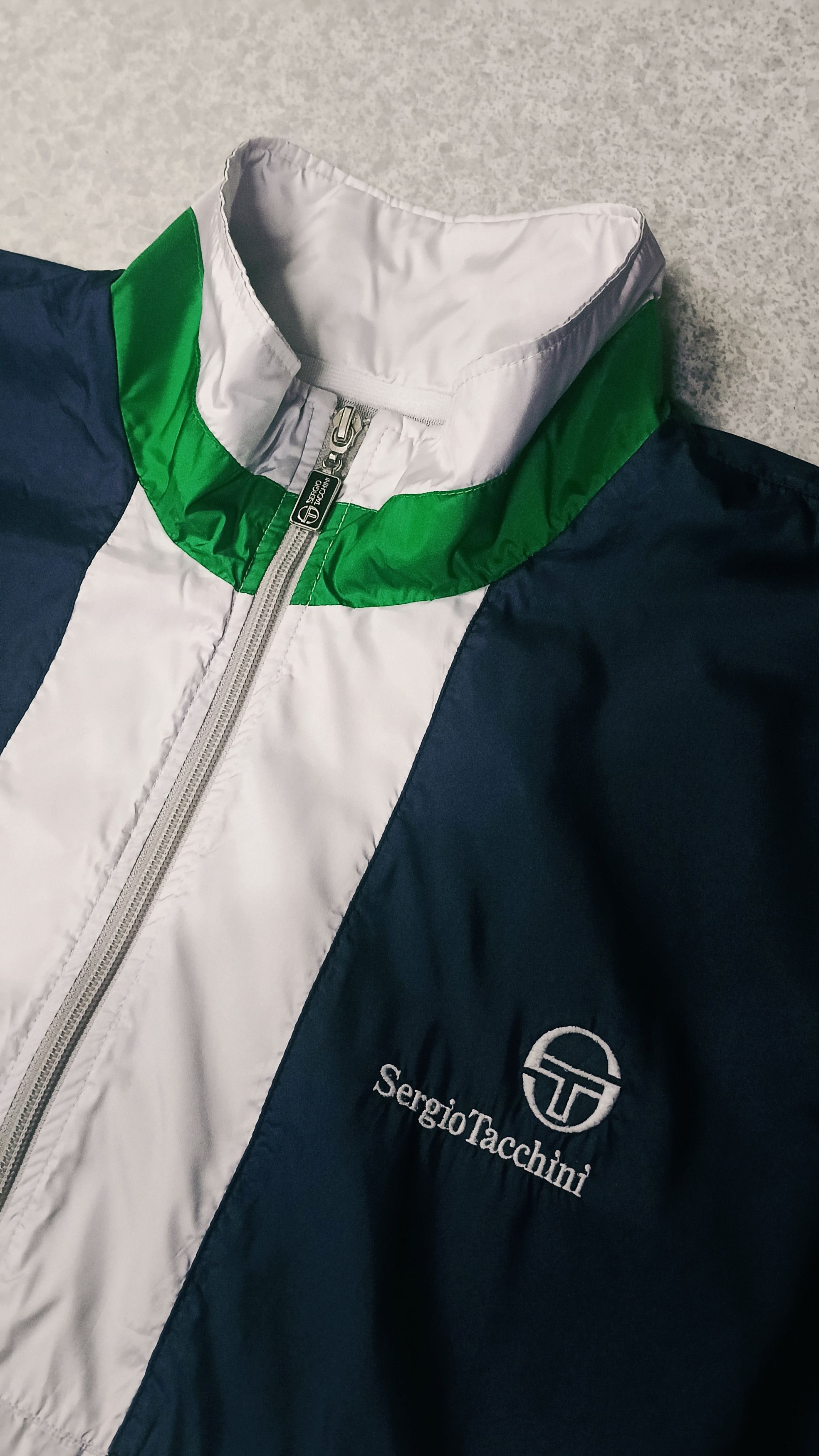 Sergio Tacchini × Vintage Vintage Sergio Tacchini Tennis Pro Tournament Light Jacket Size US XL / EU 56 / 4 - 5 Thumbnail