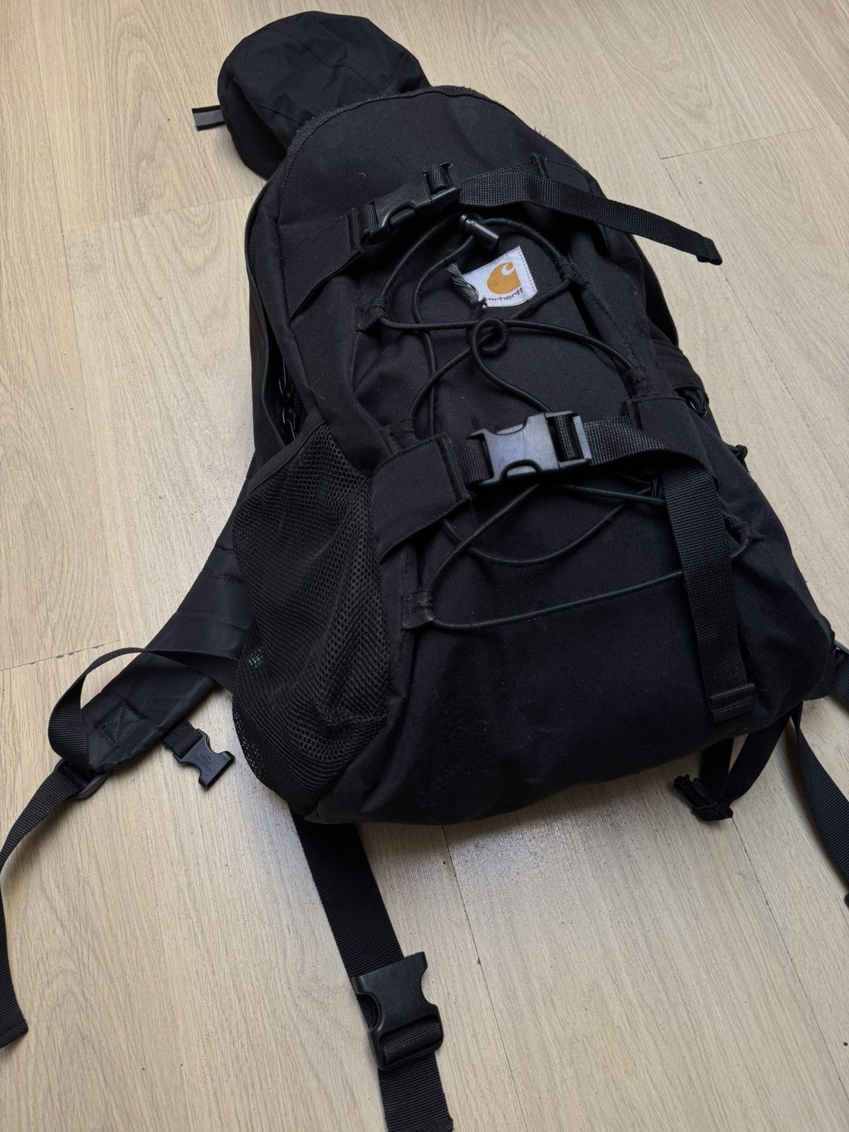 Carhartt vintage archive multi patch usa bag