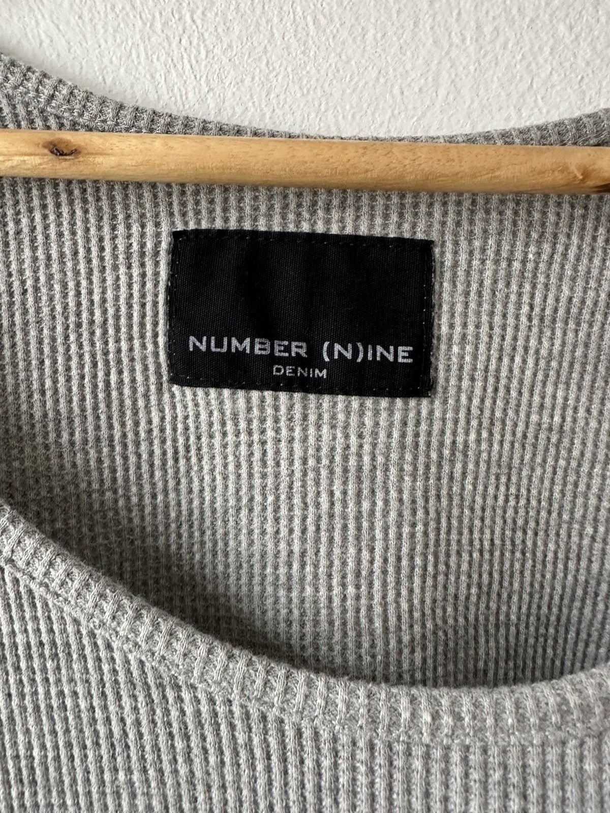 Other Number Nine Denim Waffle Tank Top Size US L / EU 52-54 / 3 - 5 Thumbnail