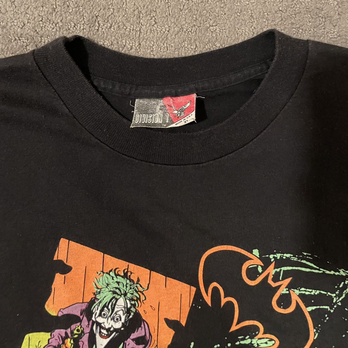 Vintage 1989 Vintage Batman & Joker shirt Size US XL / EU 56 / 4 - 3 Thumbnail