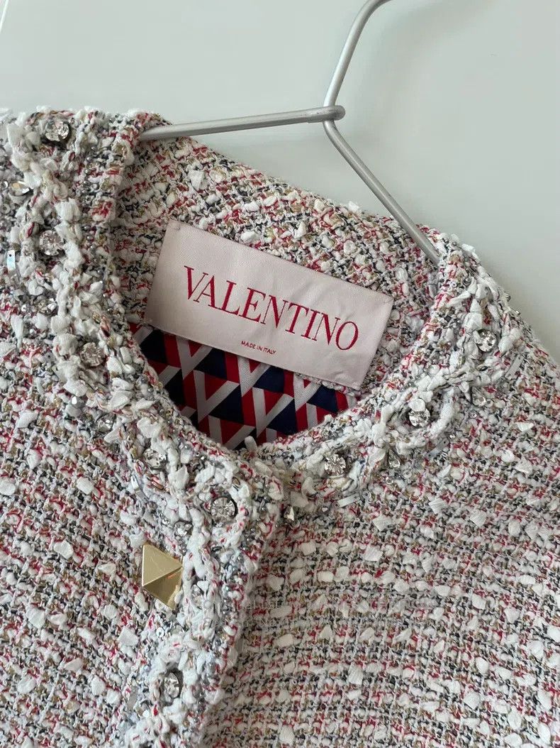 Valentino Valentino Main line tweed coat Size XS / US 0-2 / IT 36-38 - 4 Thumbnail
