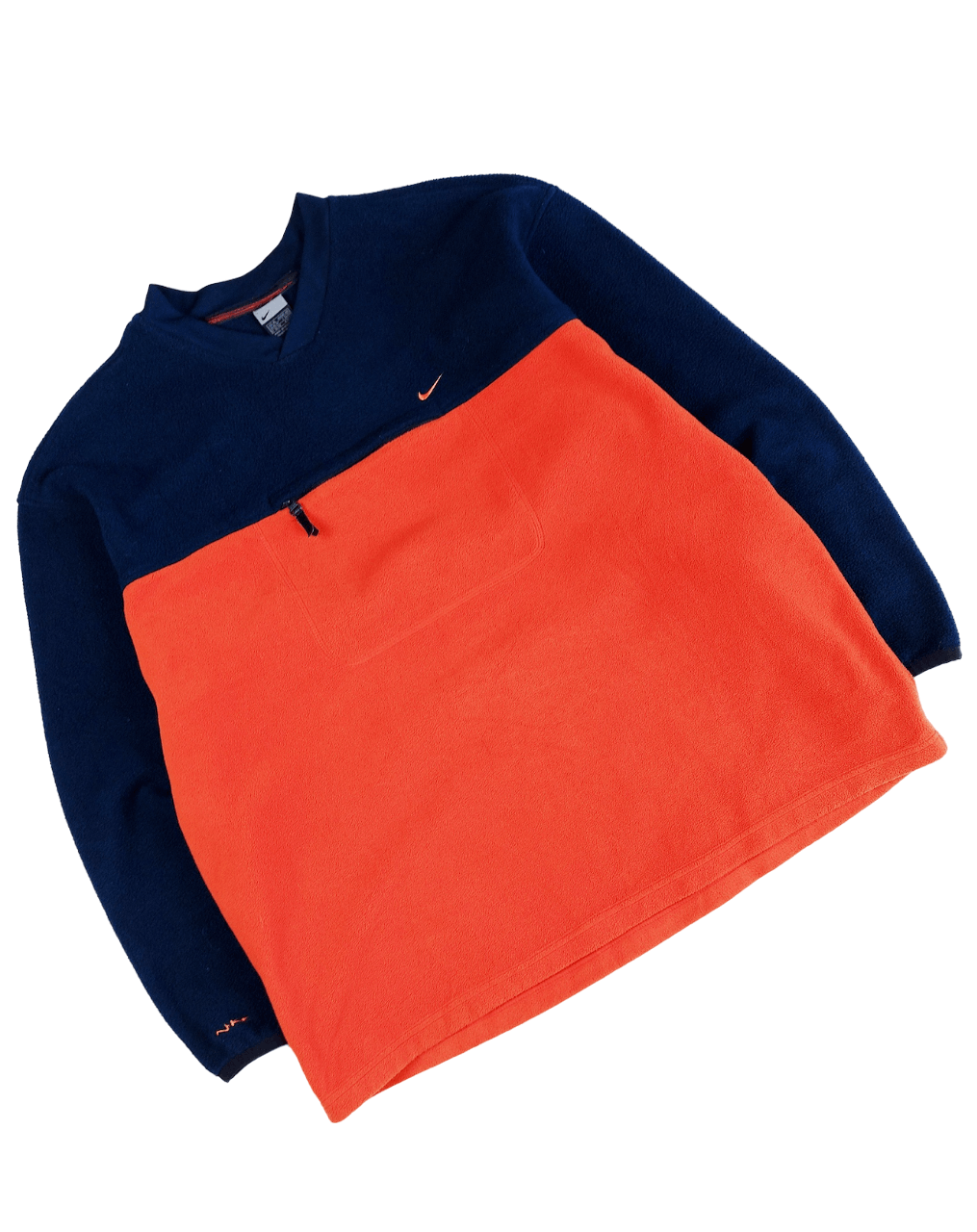 Nike × Vintage Vintage Nike Fleece Sweater Size US XL / EU 56 / 4 - 1 Thumbnail