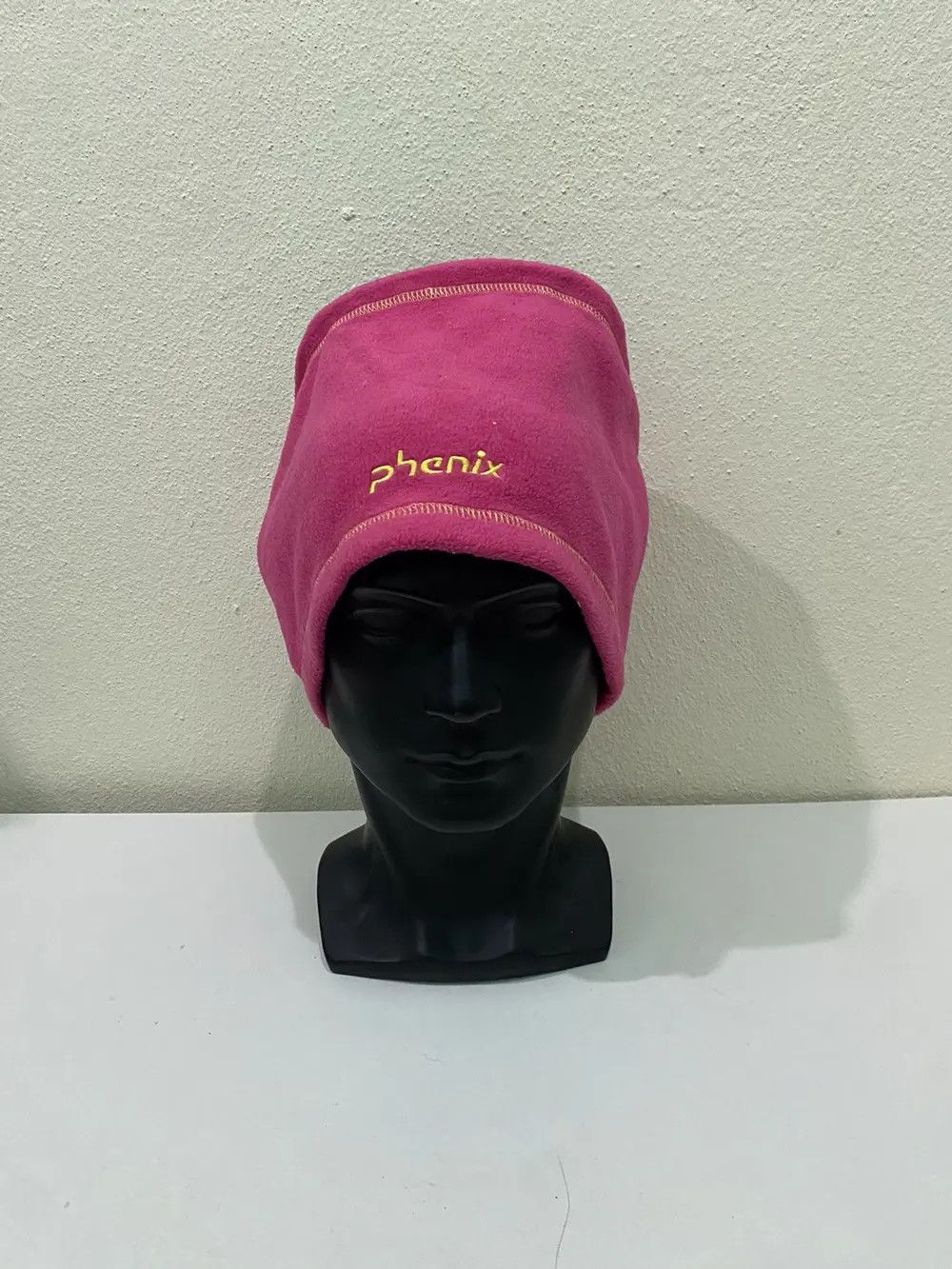 Phenix Vintage Phenix Plain Neck Warmer/ Gaiter Beanie Hat Size ONE SIZE - 2 Thumbnail