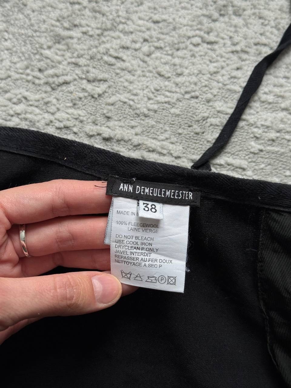 Ann Demeulemeester Ann Demeulemeester avant garde skirt Size 26" / US 2 / IT 38 - 5 Thumbnail