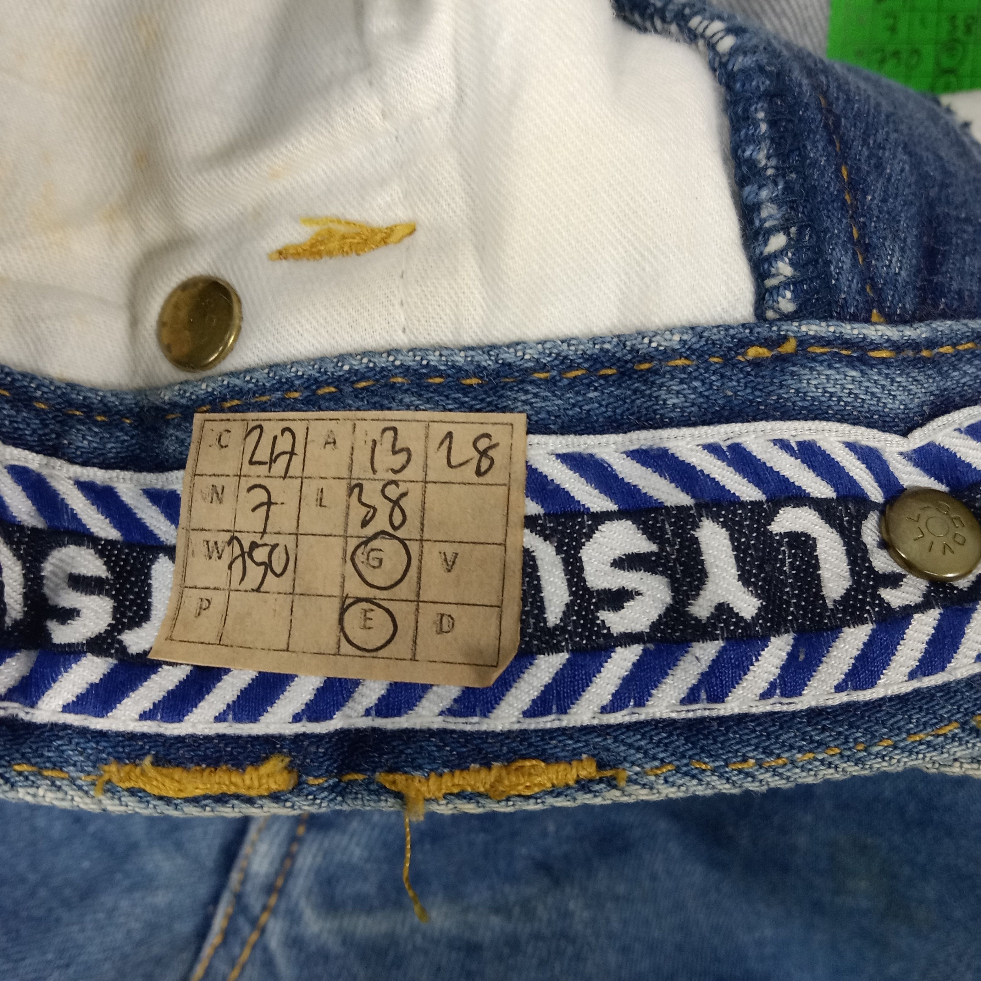 Vintage × Yves Saint Laurent Yves Saint Laurent Italian Brand Denim Jeans C217N7 Size US 26 / EU 42 - 16 Thumbnail