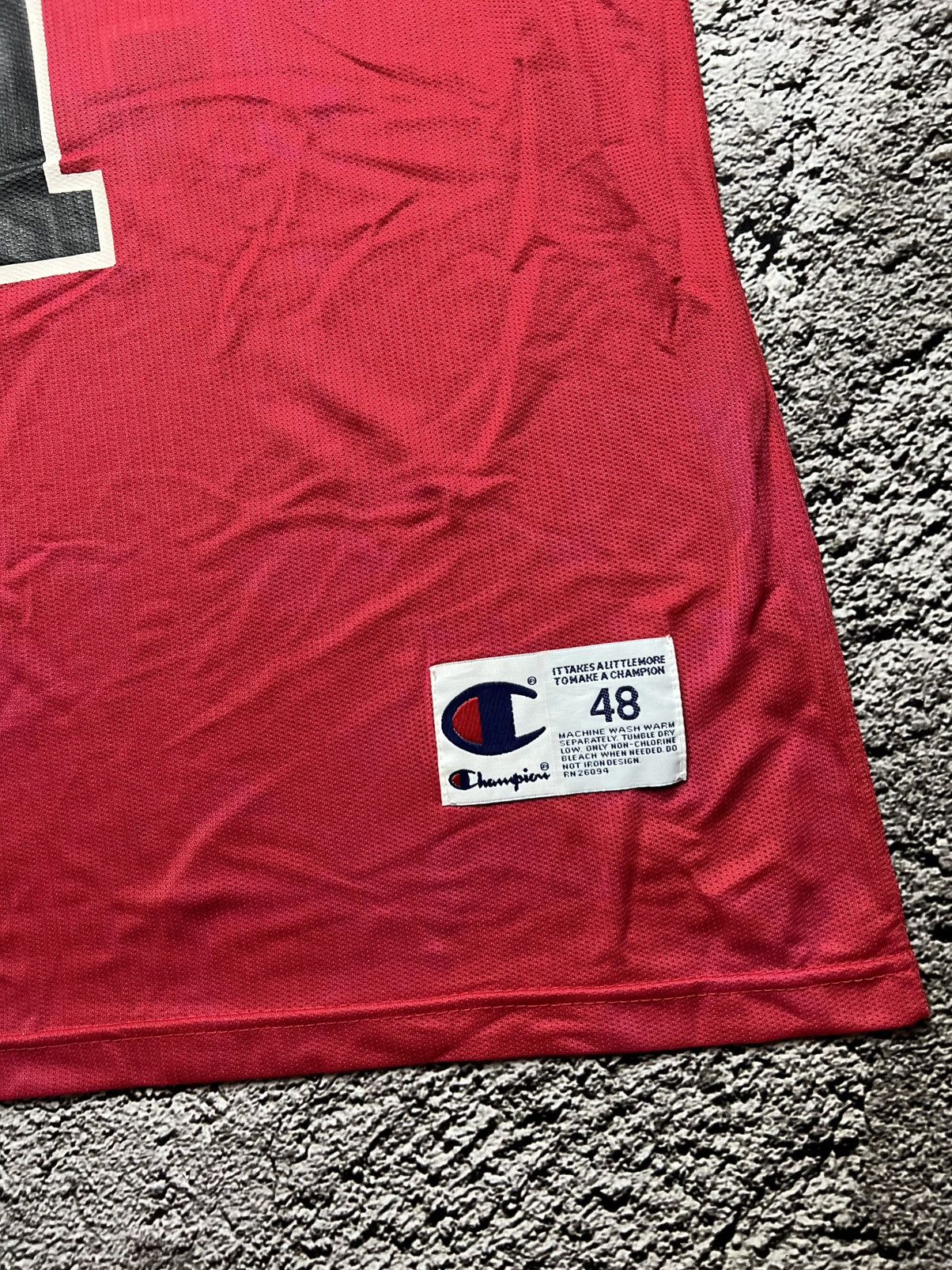 Champion VTG 90’s Chicago Bulls NBA Dennis Rodman champion jersey Size US L / EU 52-54 / 3 - 3 Thumbnail