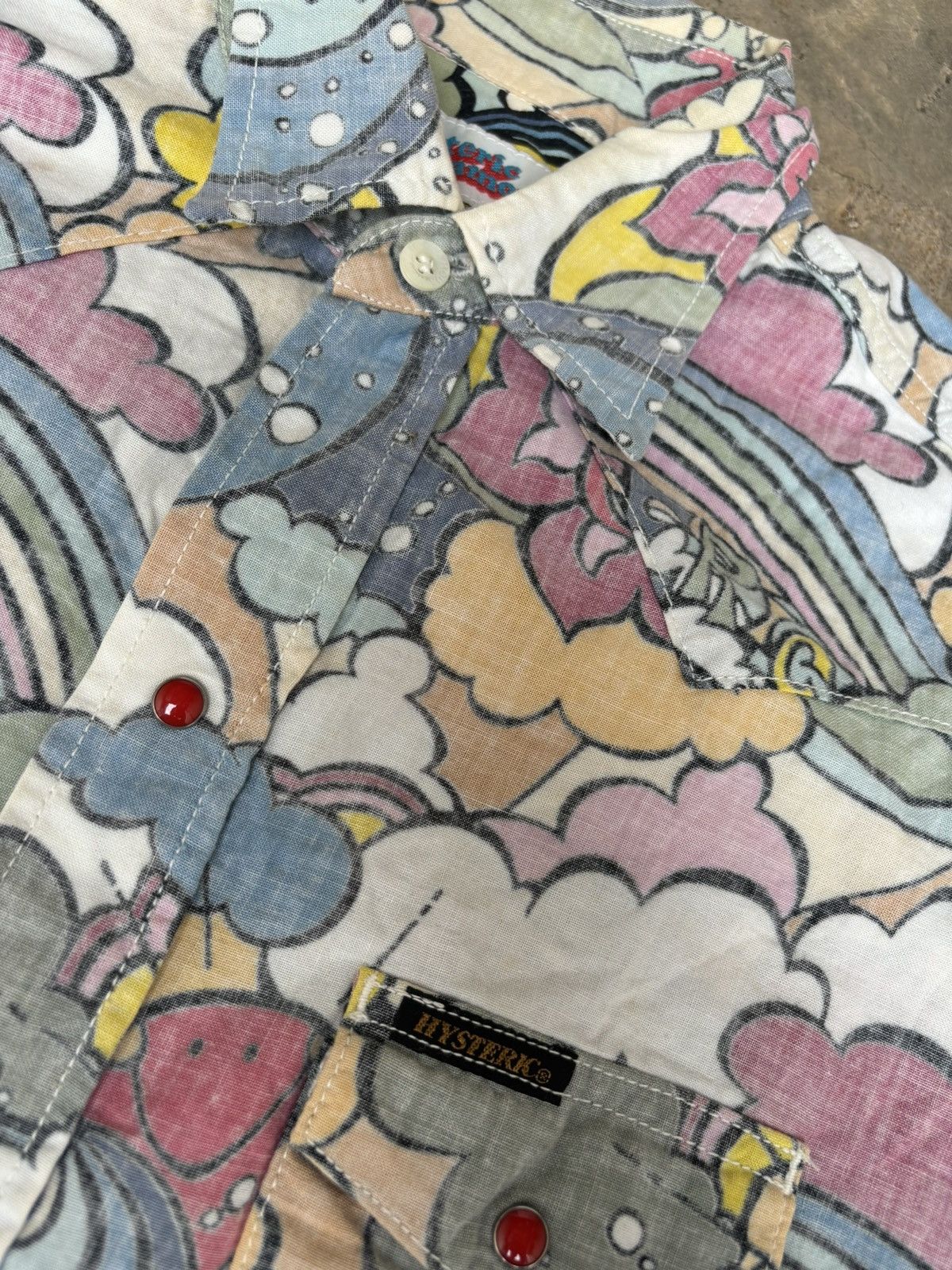 Other Vintage Hysteric Glamour Full Print Shirt Size US M / EU 48-50 / 2 - 11 Thumbnail