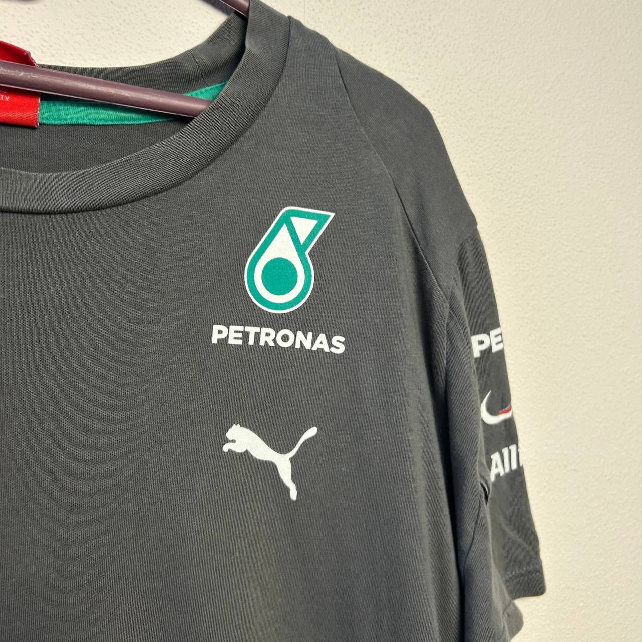 Mercedes-Benz × Puma Mens Puma Mercedes Benz Petronas sponsors racing tee Size US M / EU 48-50 / 2 - 4 Thumbnail