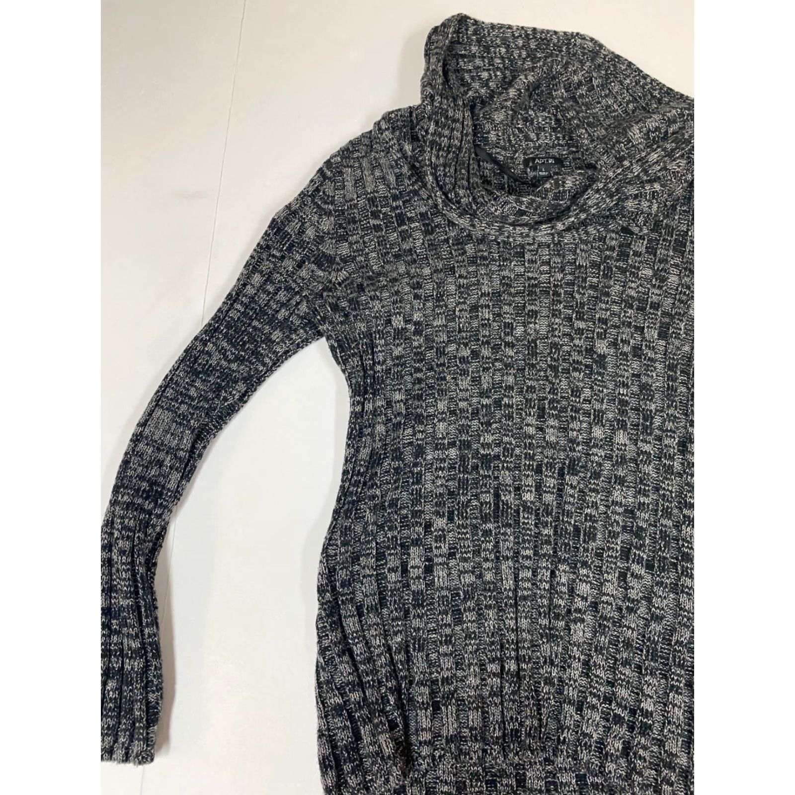 Apt. 9 Apt 9 Womens Sweater Pullover L Gray Dolman Sleeve Crew Neck Long Sleeve Modern Shirt Women Regular Size L Size L / US 10 / IT 46 - 3 Thumbnail