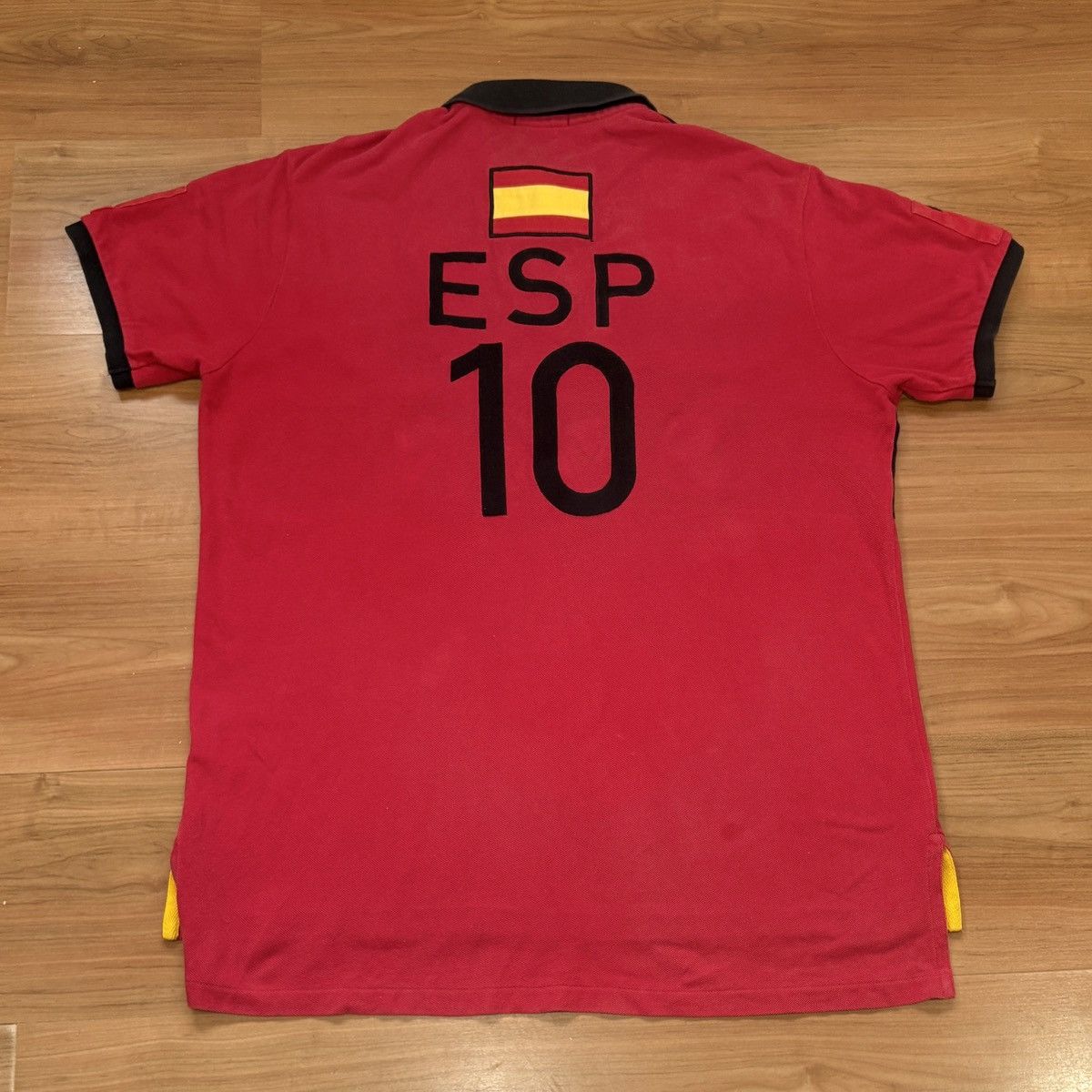 Polo Ralph Lauren SPAIN Polo Rugby Shirt Chief Keef Style Custom Fit Size US XL / EU 56 / 4 - 2 Thumbnail