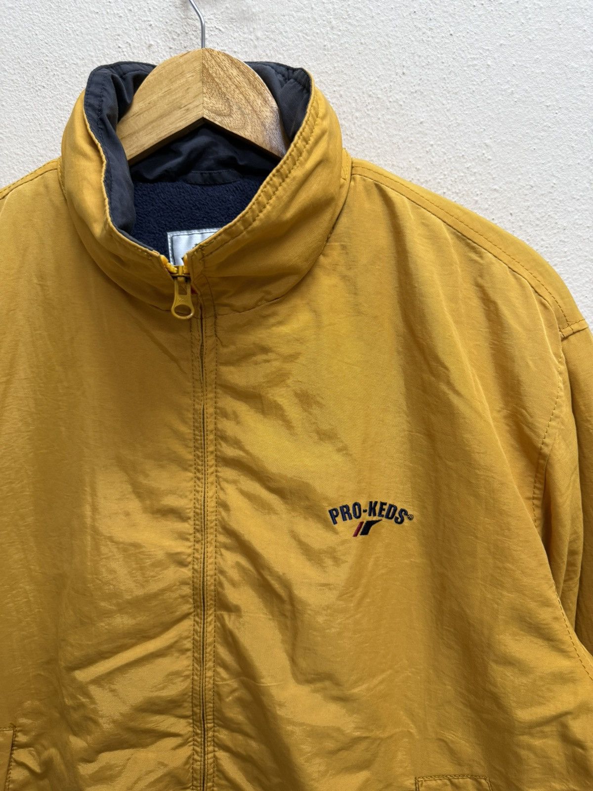 Pro-Keds × Vintage Vintage 90s Pro Keds Bomber Down Jacket Fleece lined Size US XL / EU 56 / 4 - 17 Thumbnail