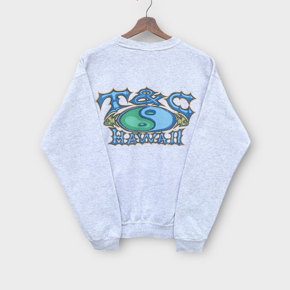 Sun Surf VINTAGE T&C SURF DESIGNS HAWAII 90s STYLE GRAPHICS CREWNECK Size US M / EU 48-50 / 2 - 3 Thumbnail