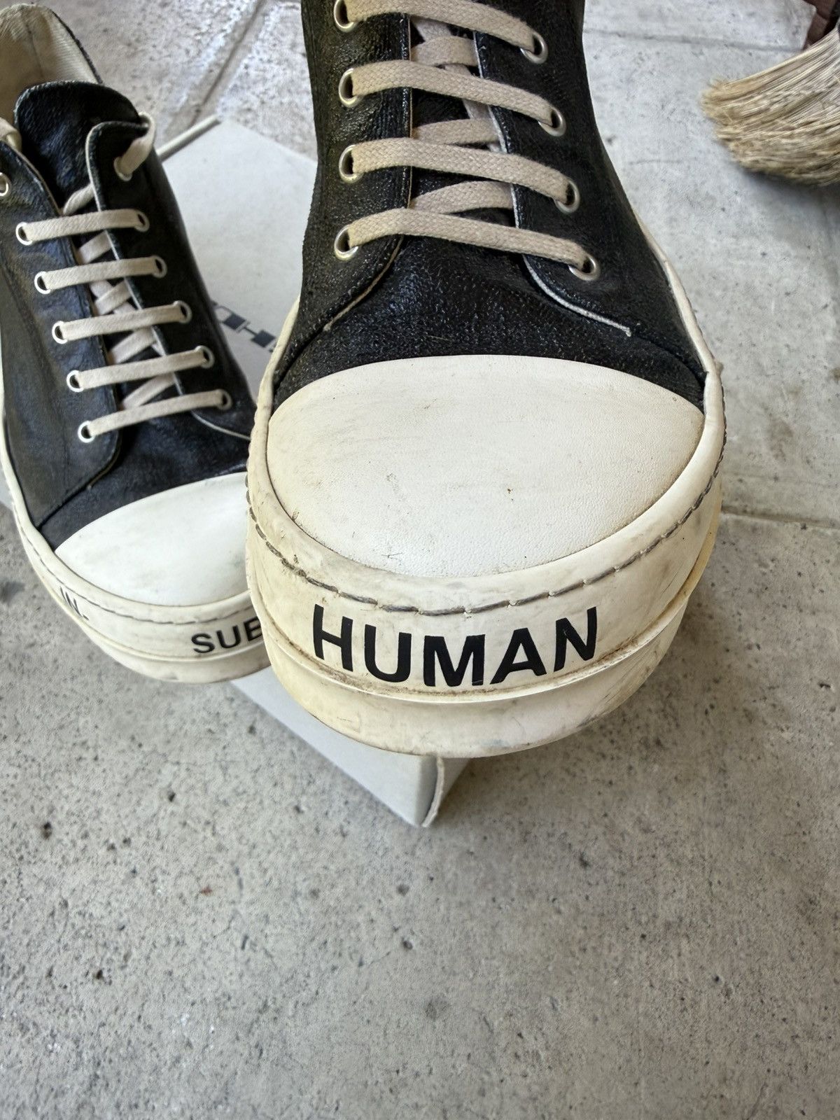 Rick Owens Drkshdw Rare Rick Owens Ramones Dark Shadow 44 In Sub Super Human Size US 10.5 / EU 43-44 - 5 Thumbnail