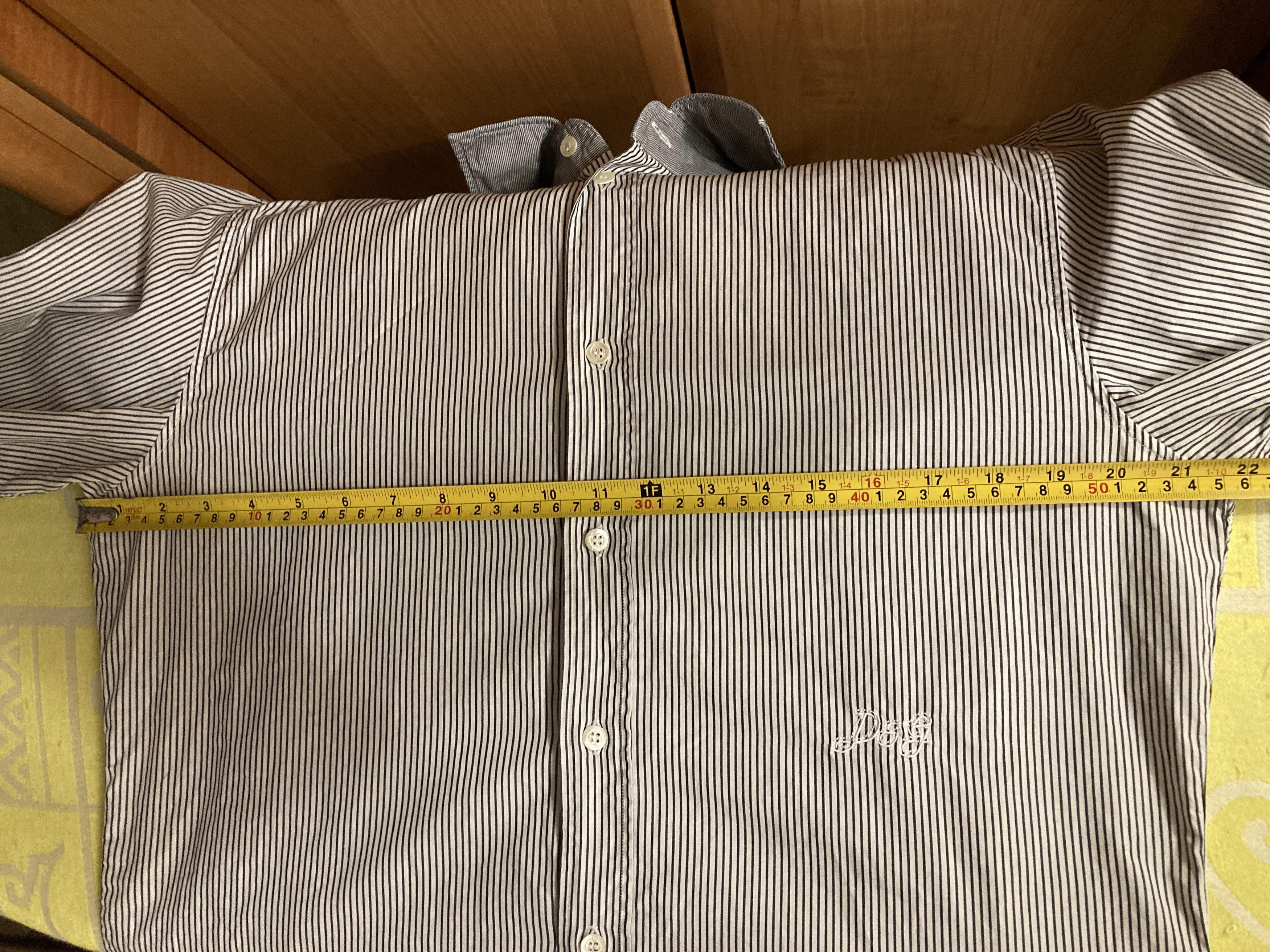 Dolce & Gabbana Vintage Dolce & Gabbana Designer Striped Cotton Shirt Size US L / EU 52-54 / 3 - 13 Thumbnail