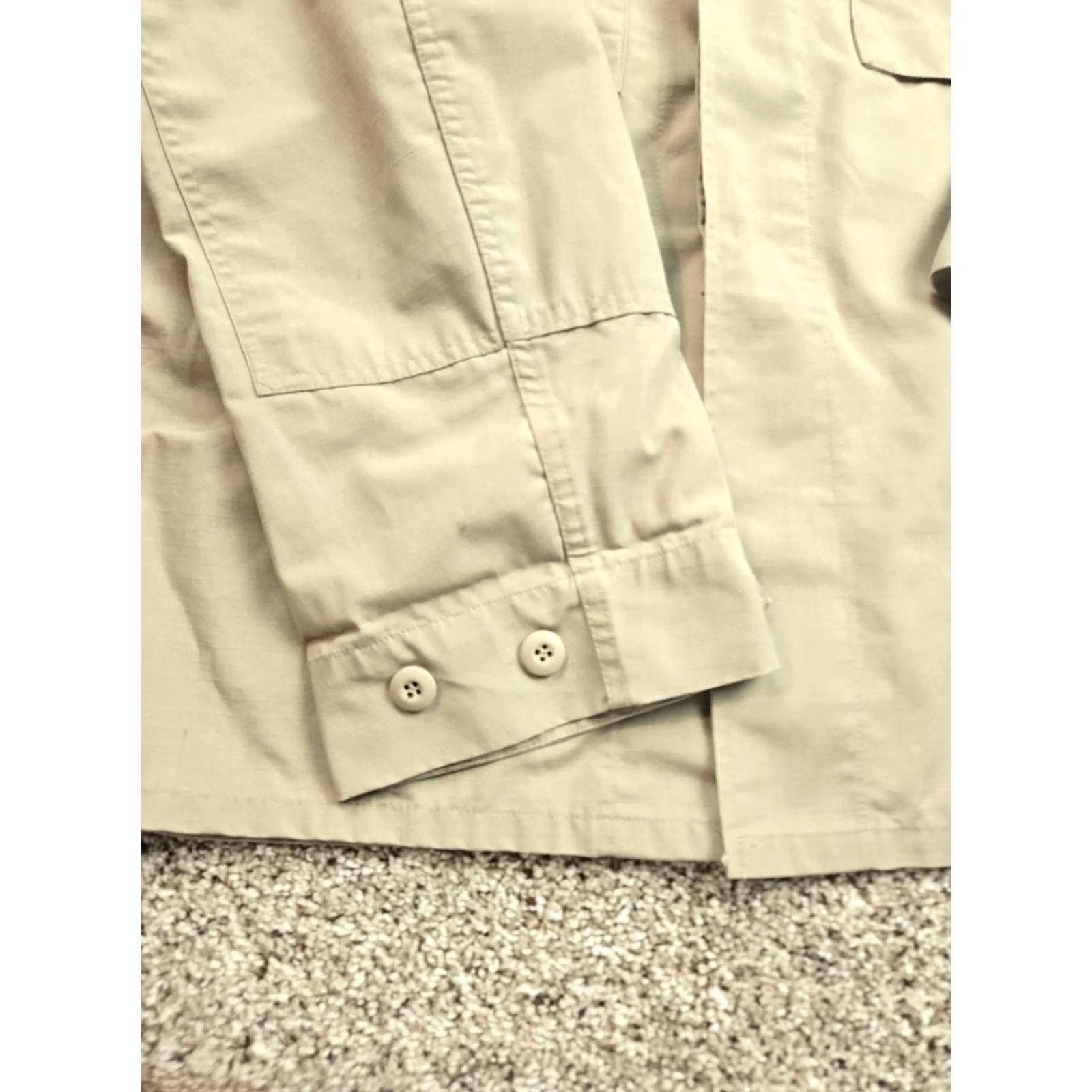 Propper VINTAGE PROPPER Jacket Mens Large Long Brown Khaki Military Combat Size US L / EU 52-54 / 3 - 3 Thumbnail