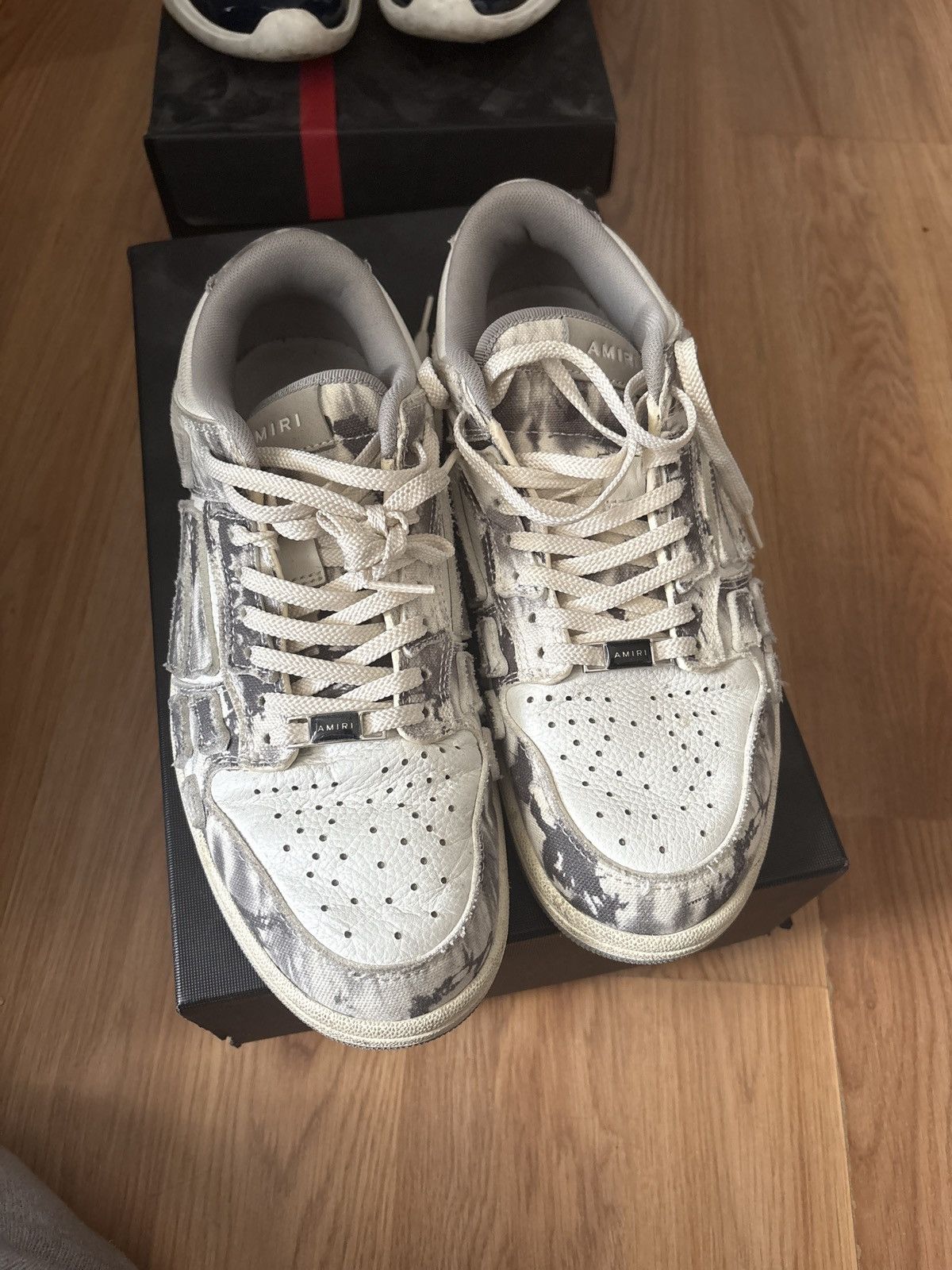 Amiri Amiri low top skel Size US 8 / EU 41 - 10 Thumbnail