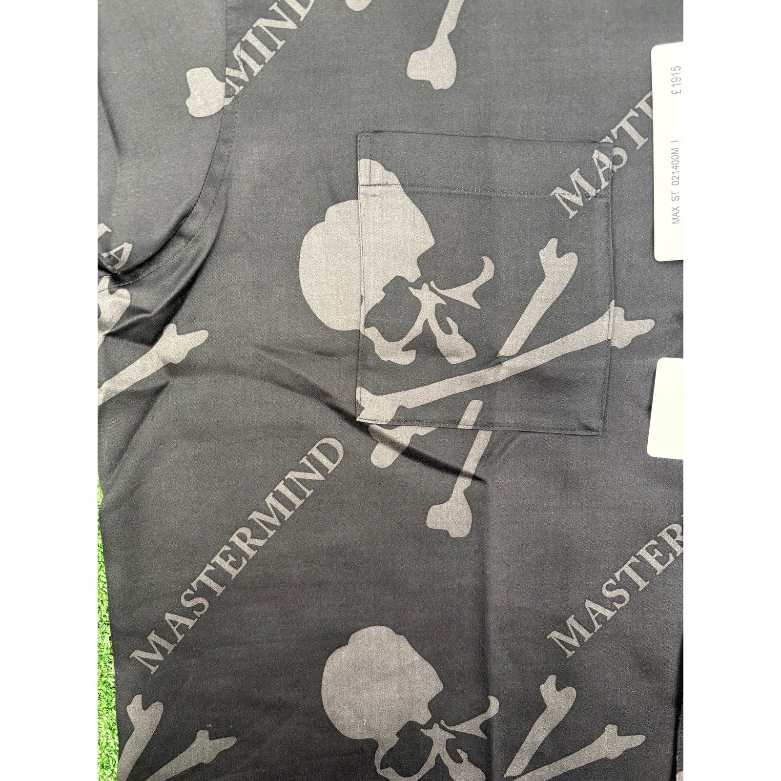 Mastermind Japan Mastermind World Silk Button Down S/S Shirt Size Large Size US L / EU 52-54 / 3 - 2 Thumbnail